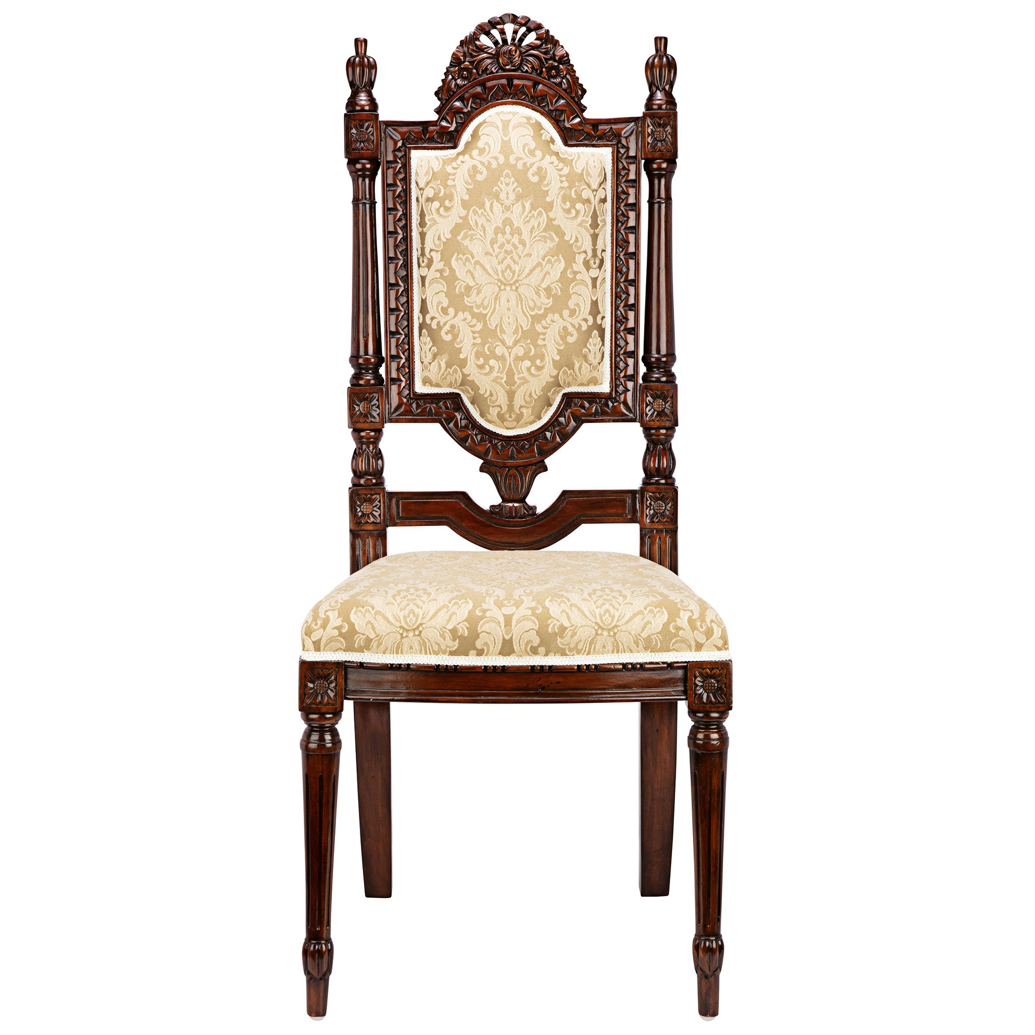 Toscano™ Salon des Rosiers Side Chair - Mahogany