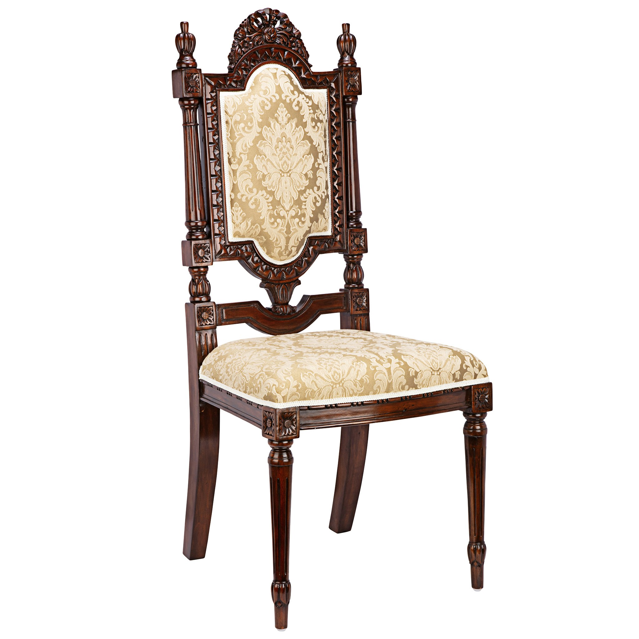 Toscano™ Salon des Rosiers Side Chair - Mahogany