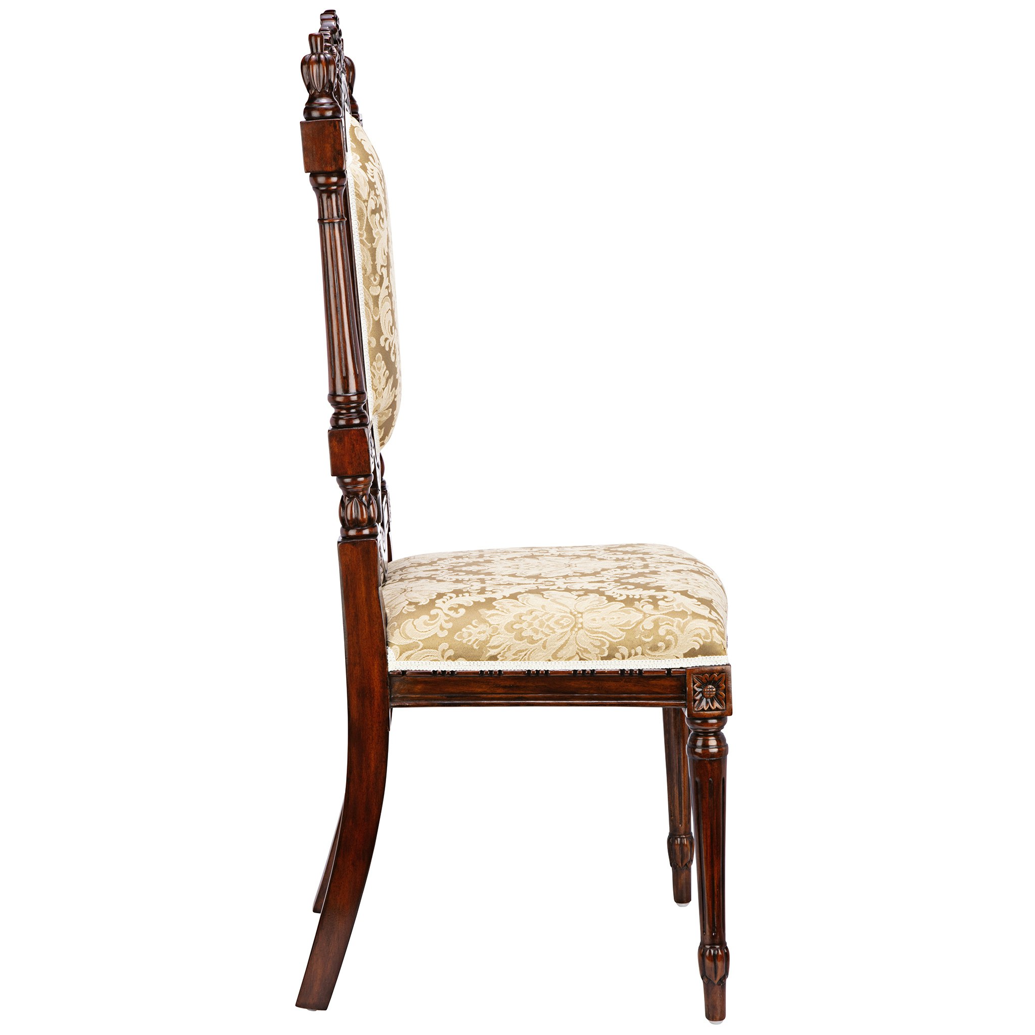 Toscano™ Salon des Rosiers Side Chair - Mahogany