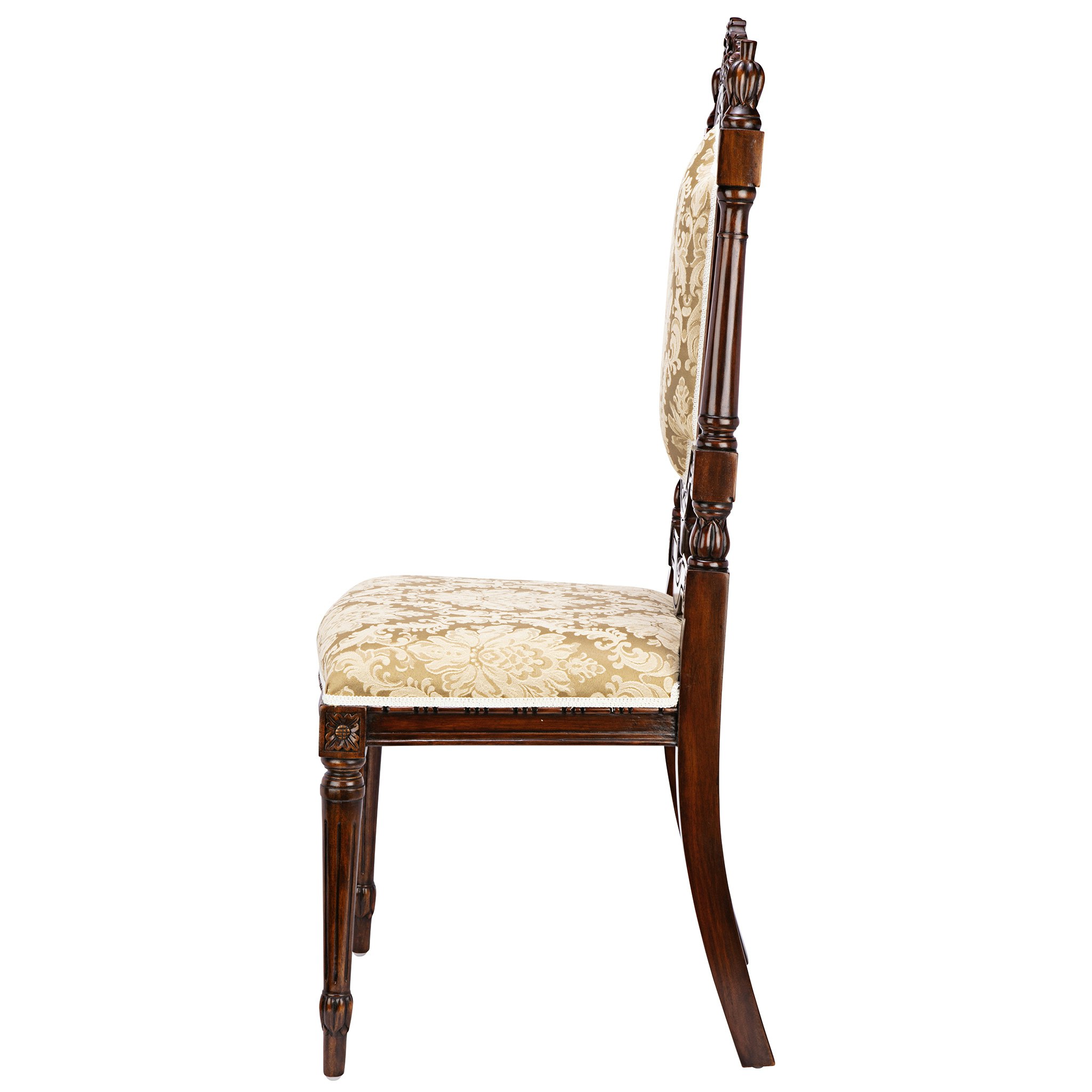 Toscano™ Salon des Rosiers Side Chair - Mahogany