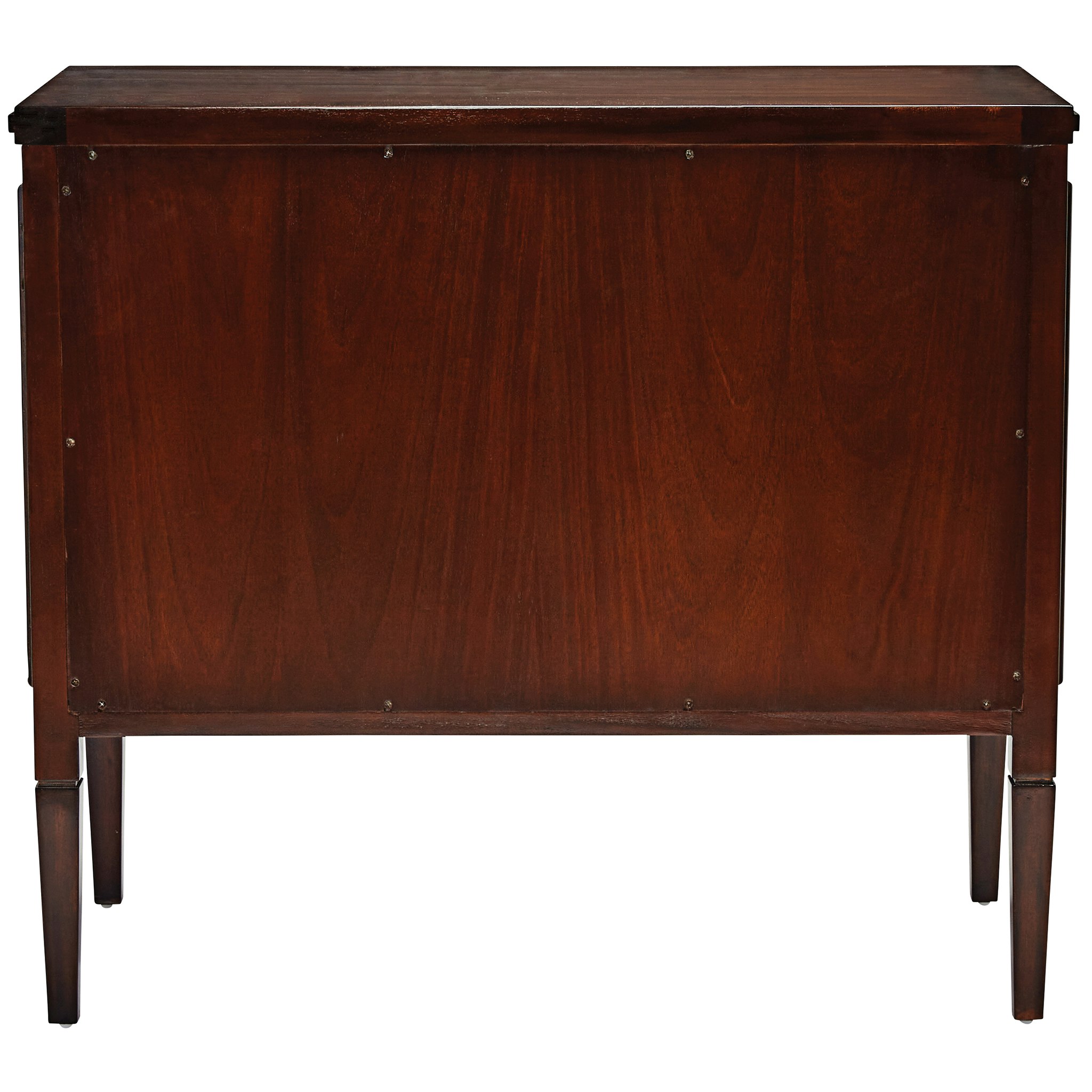 Toscano - Canterbury Abbey Gothic Cabinet Console Table in Walnut, Mahogany