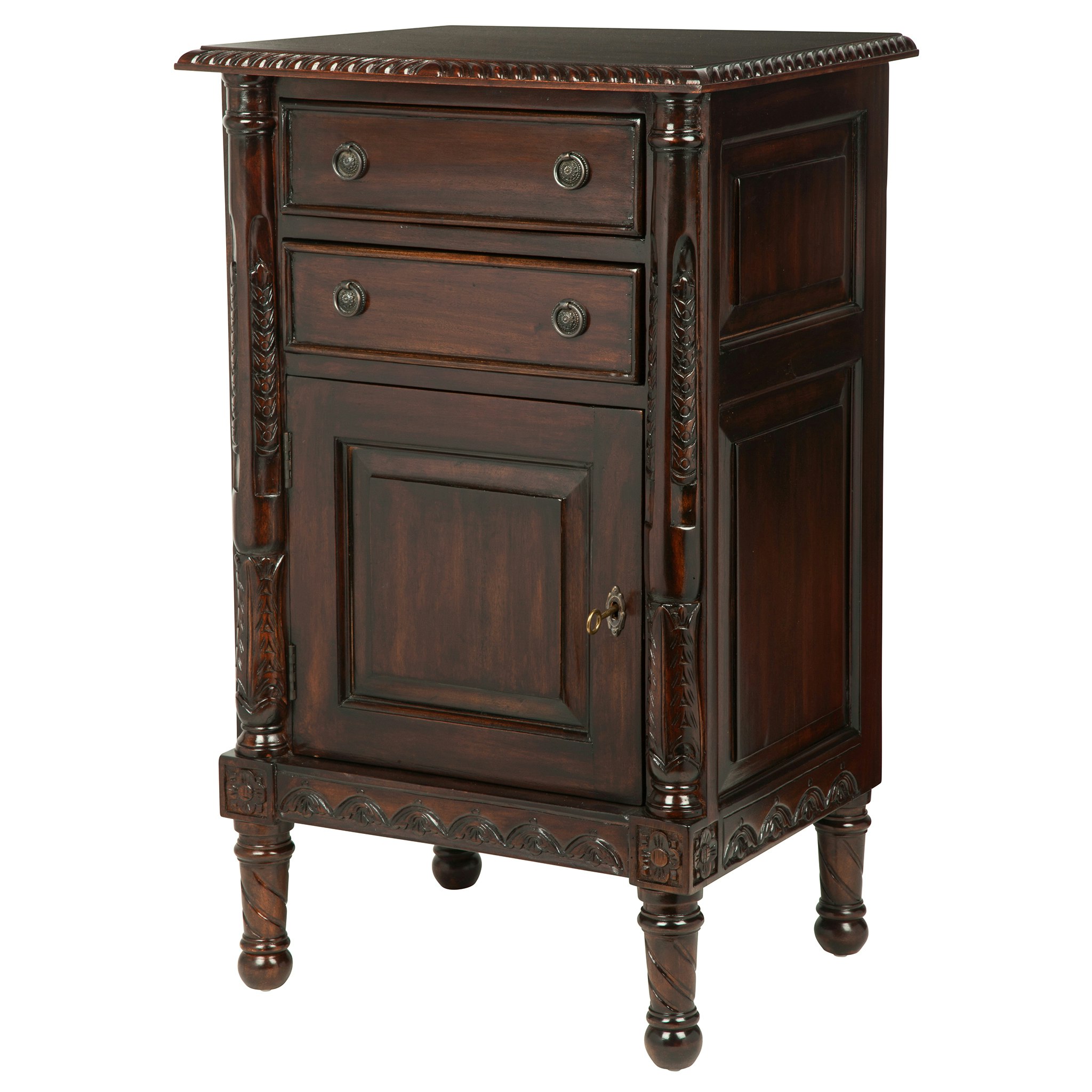 Toscano - Lord Stanley English Occasional Table in Cherry, Mahogany