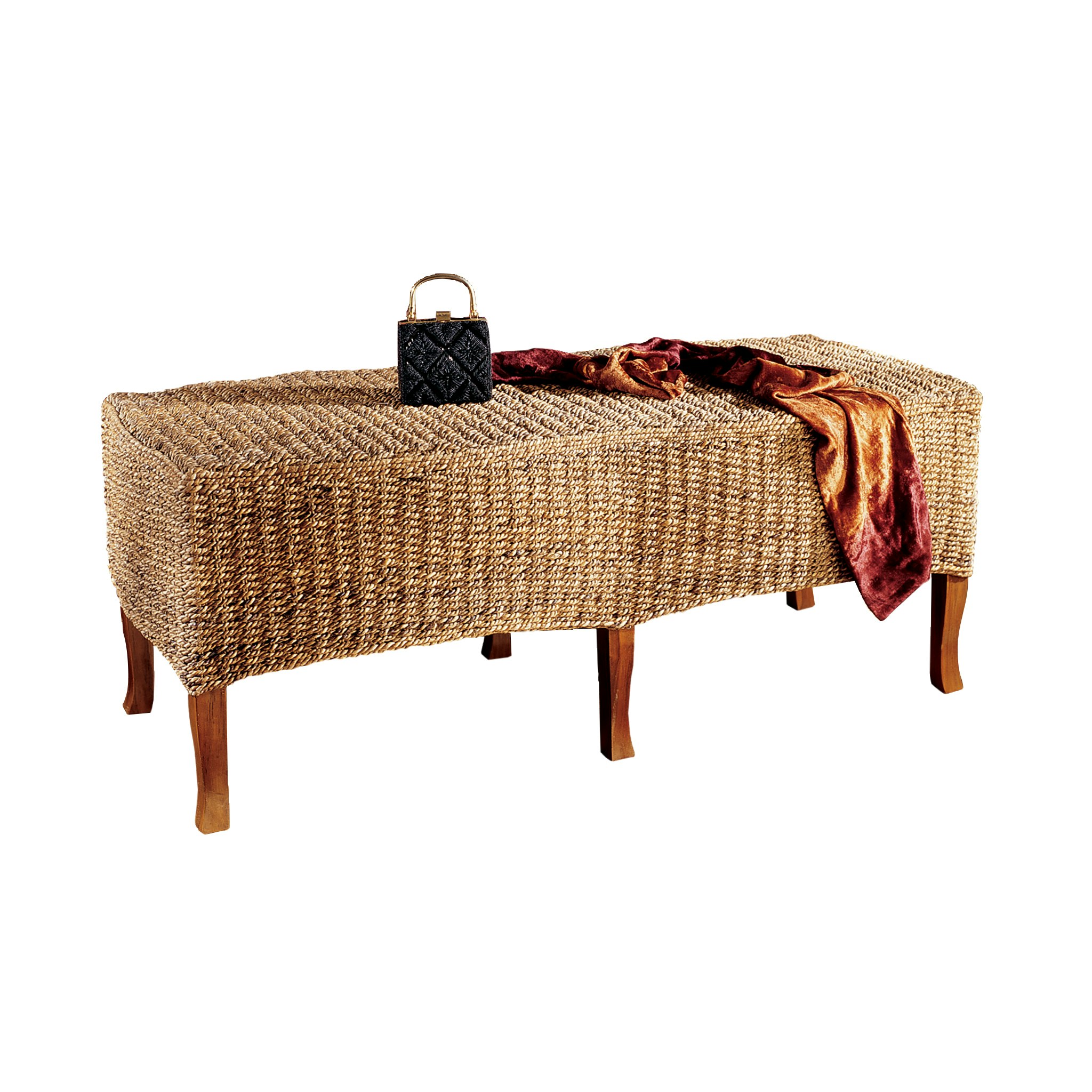 Toscano - Balinese Bench Coffee Table in Mahogany