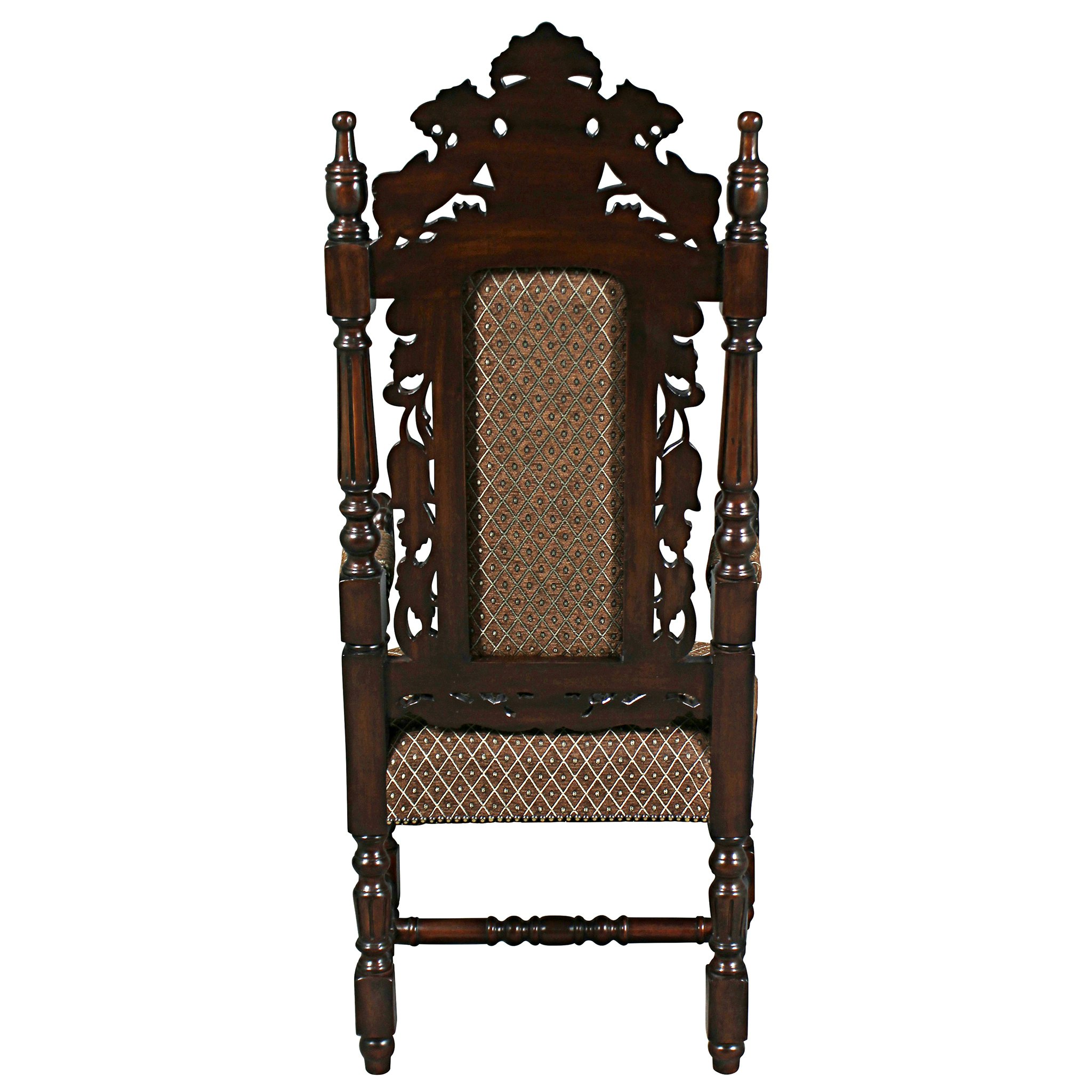 Toscano™ The Grand Occasion Heraldic Armchair - Mahogany