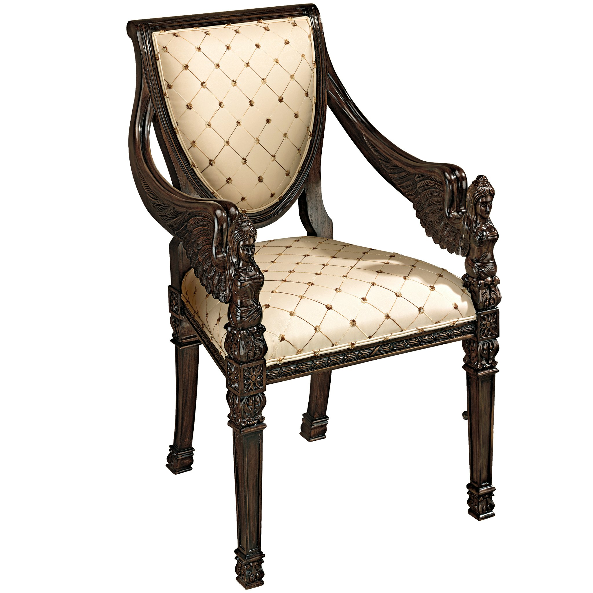 Toscano™ Saint Gabriel Armchair - Mahogany