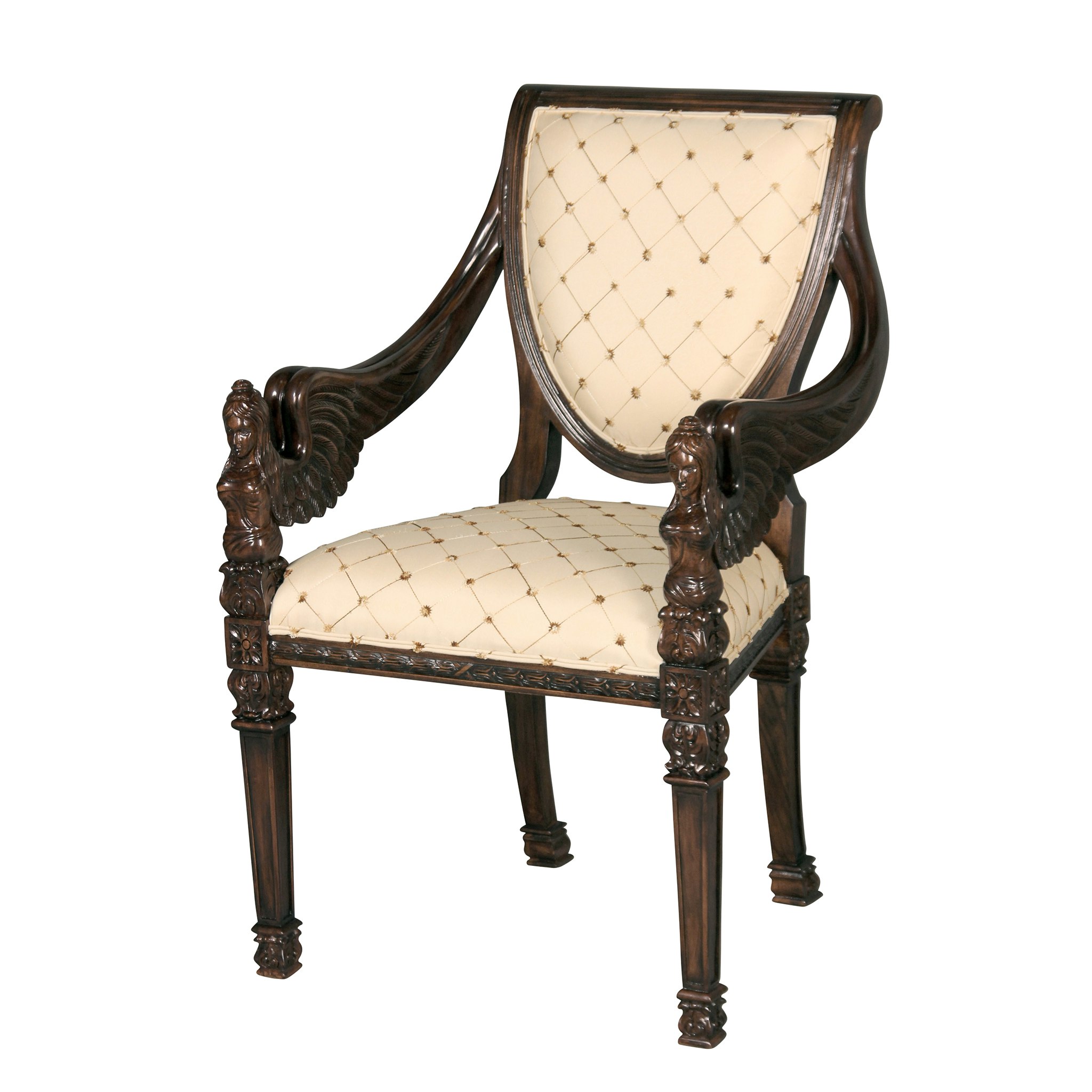 Toscano™ Saint Gabriel Armchair - Mahogany