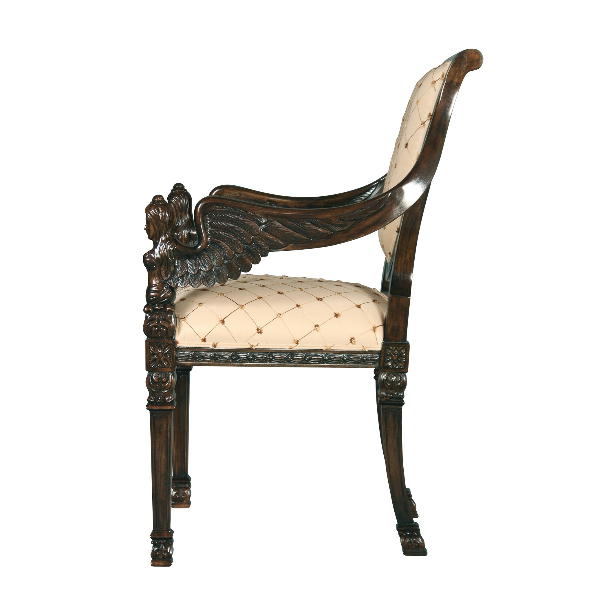 Toscano™ Saint Gabriel Armchair - Mahogany