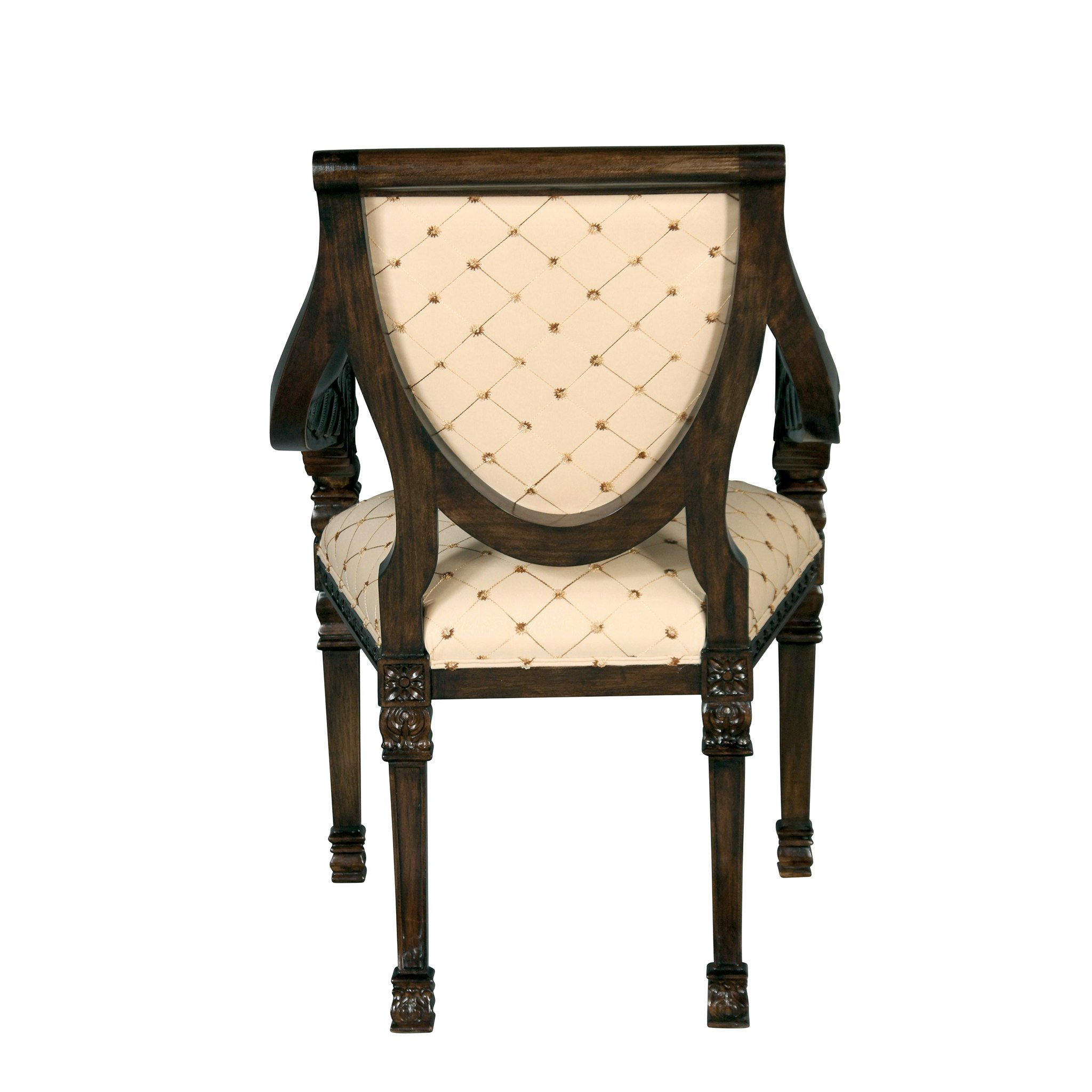 Toscano™ Saint Gabriel Armchair - Mahogany