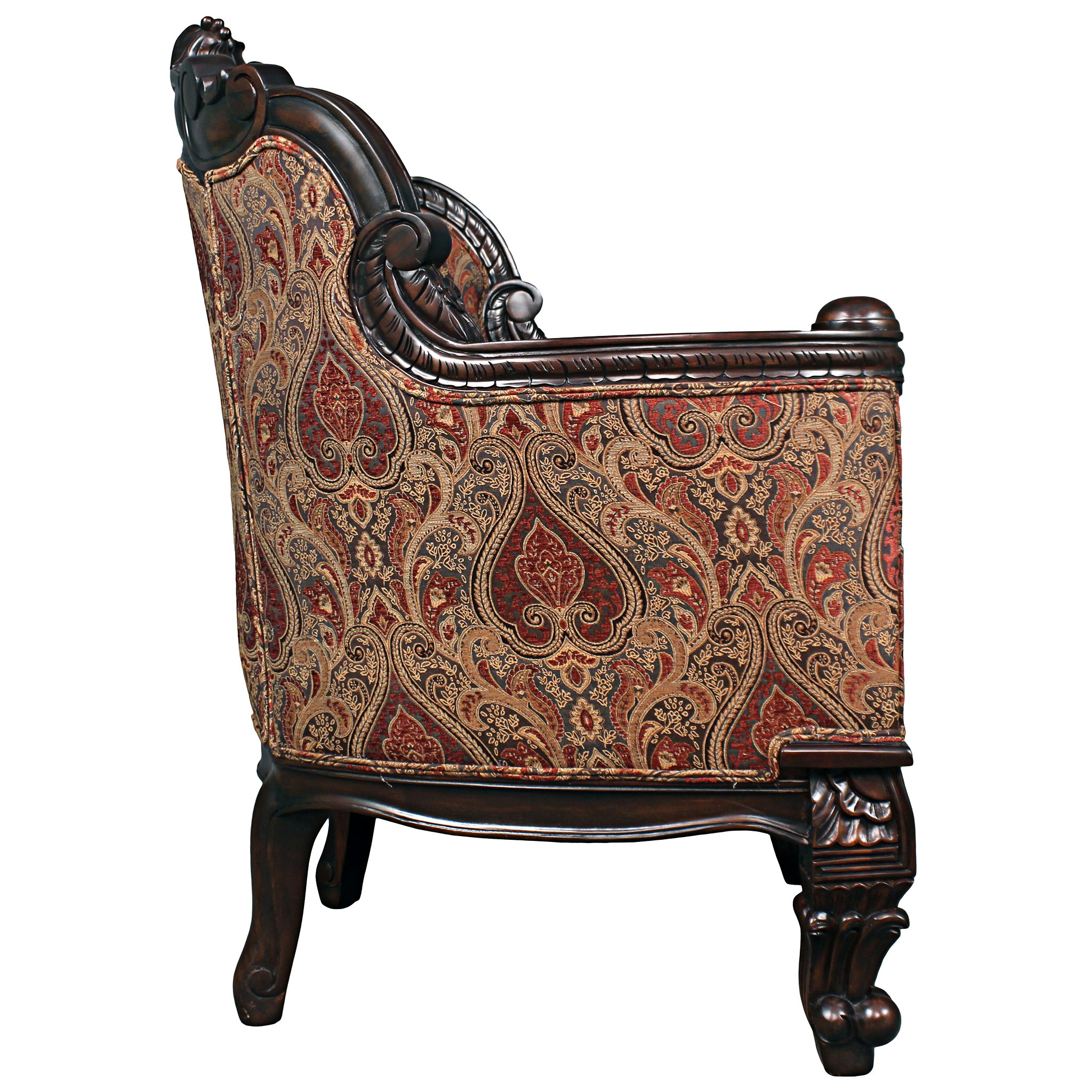 Toscano™ Gentlemen’s Drawing Room Armchair - Mahogany