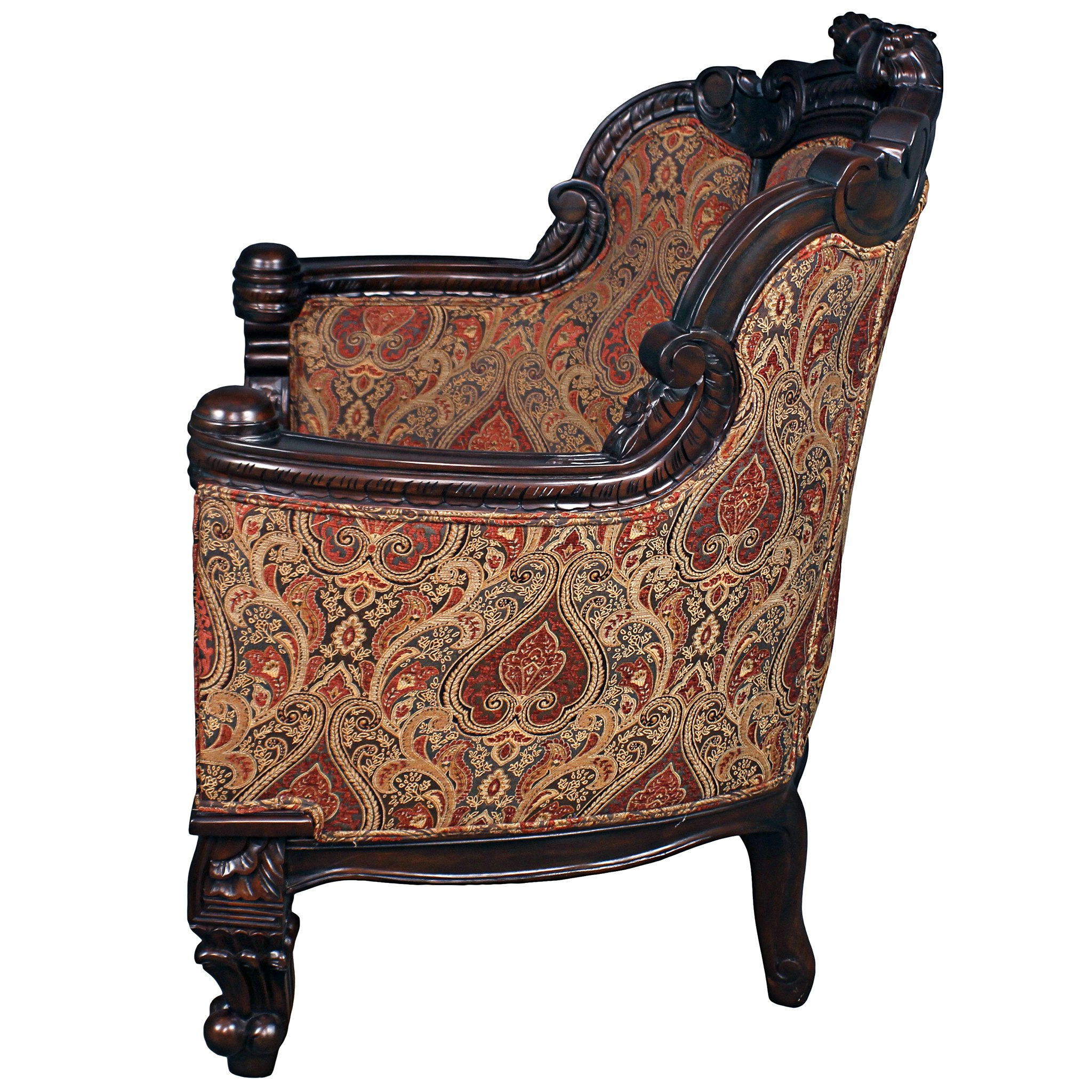 Toscano™ Gentlemen’s Drawing Room Armchair - Mahogany