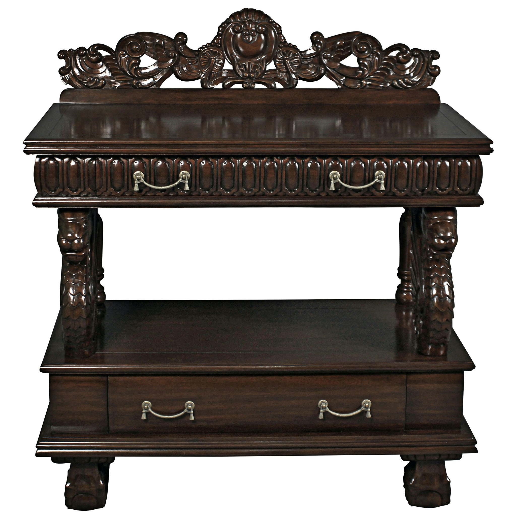 Toscano - The Lord Raffles Winged Lion Buffet Table