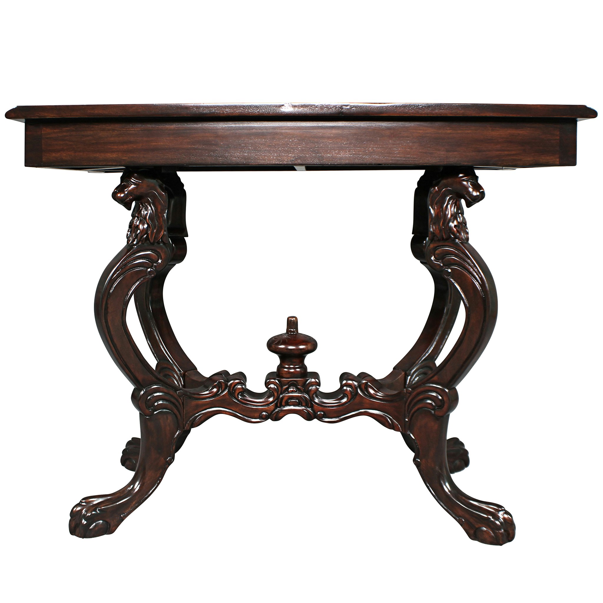 Toscano - Topsham Manor Console Table in Cherry, Mahogany