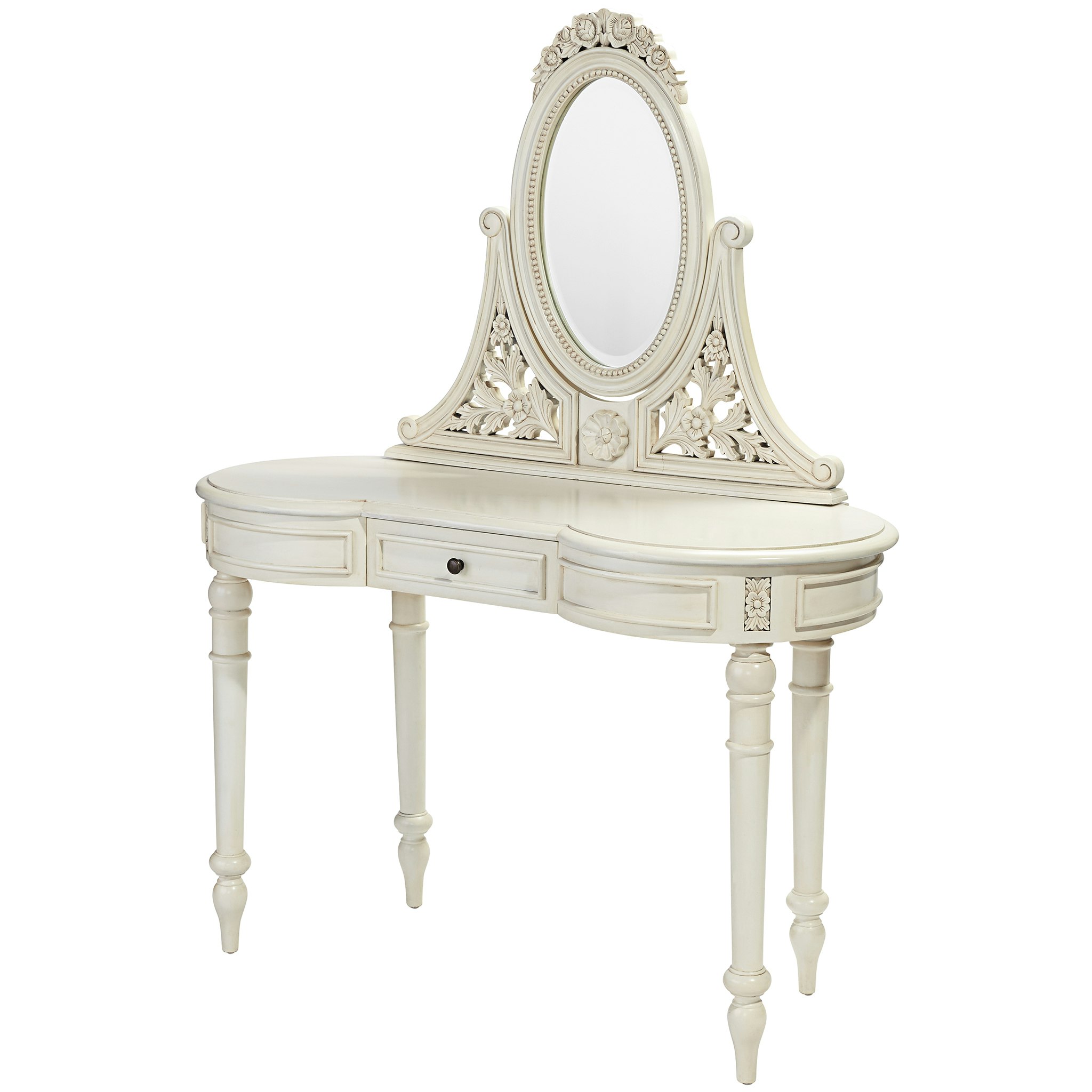 Toscano - Mademoiselle Madelyn French Vanity Dressing Table in Cherry