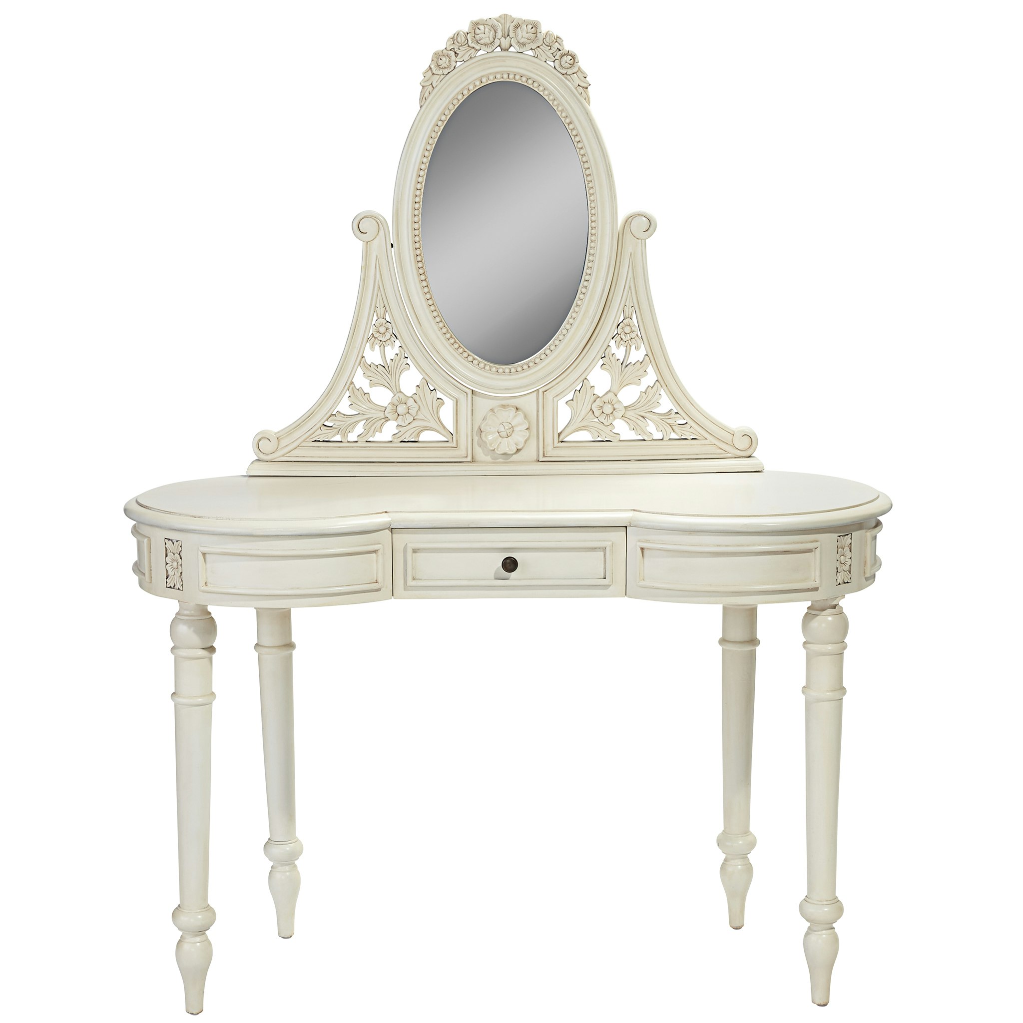 Toscano - Mademoiselle Madelyn French Vanity Dressing Table in Cherry