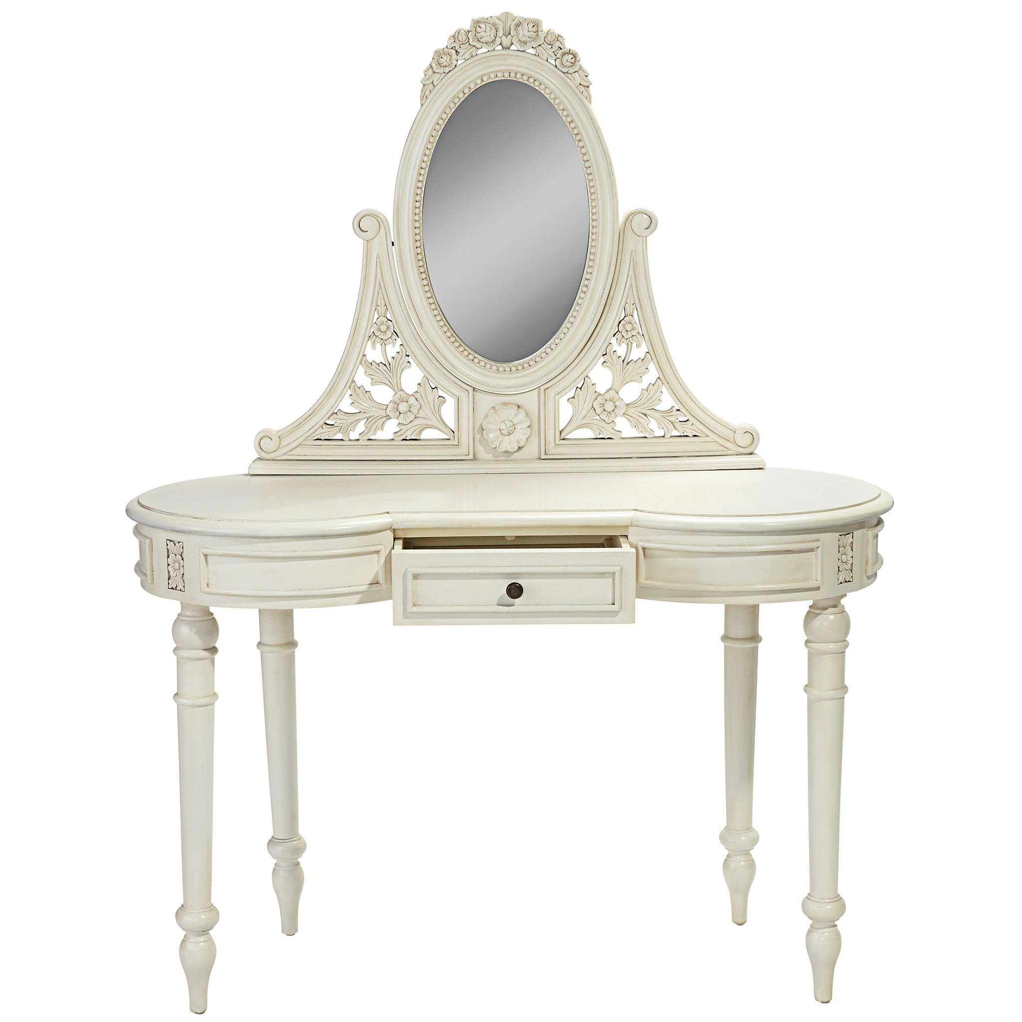 Toscano - Mademoiselle Madelyn French Vanity Dressing Table in Cherry