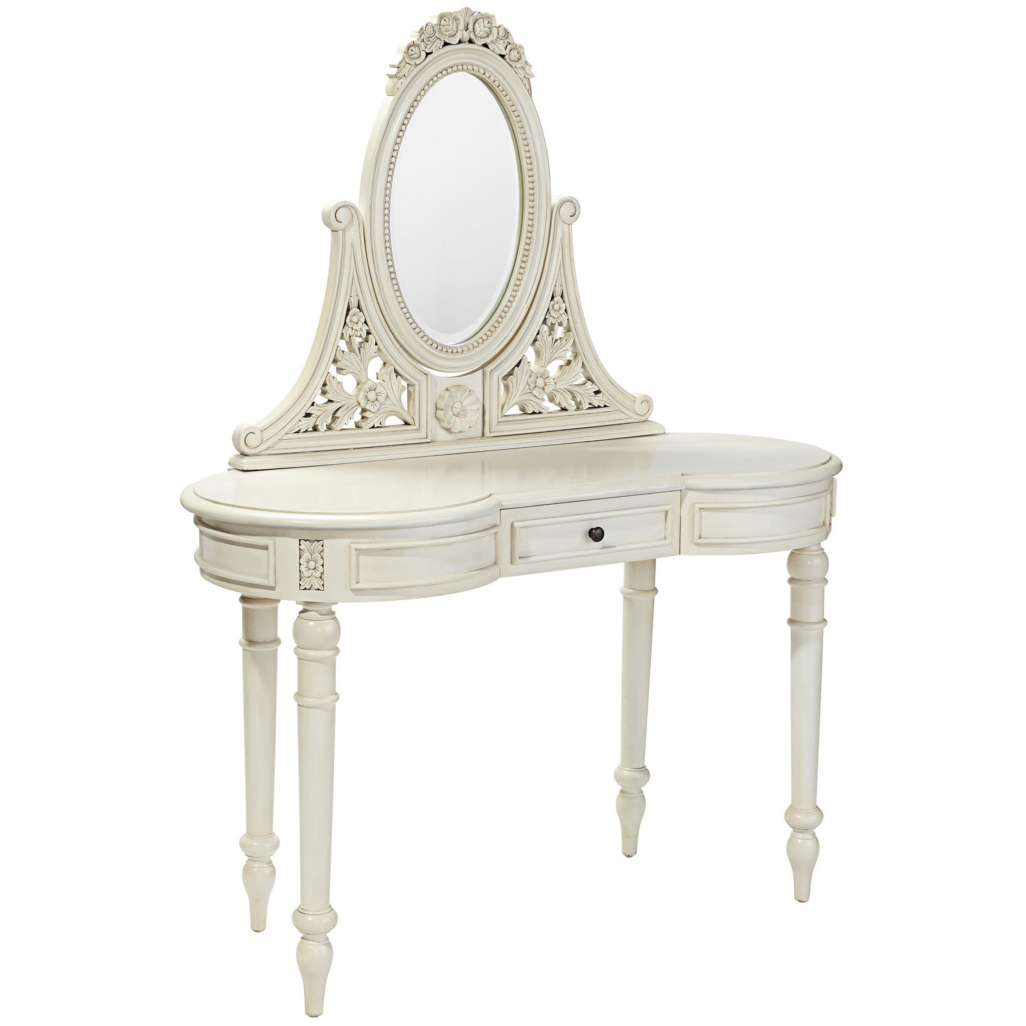 Toscano - Mademoiselle Madelyn French Vanity Dressing Table in Cherry