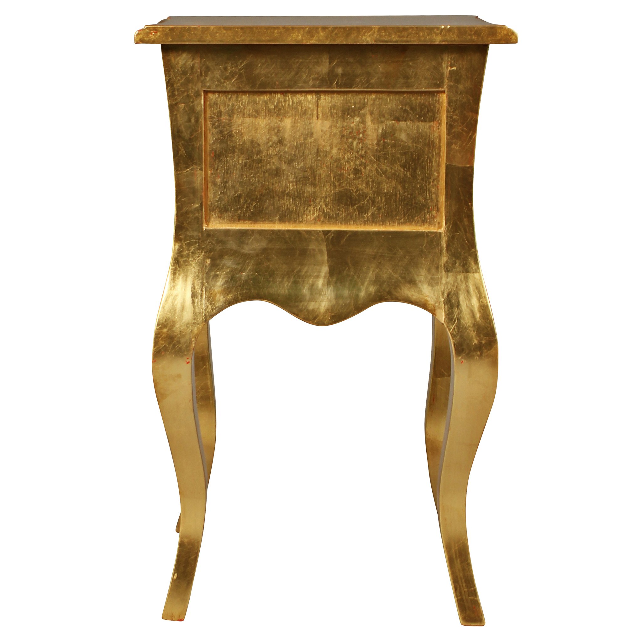 Toscano - Hayworth Gilded Side Table in Mahogany