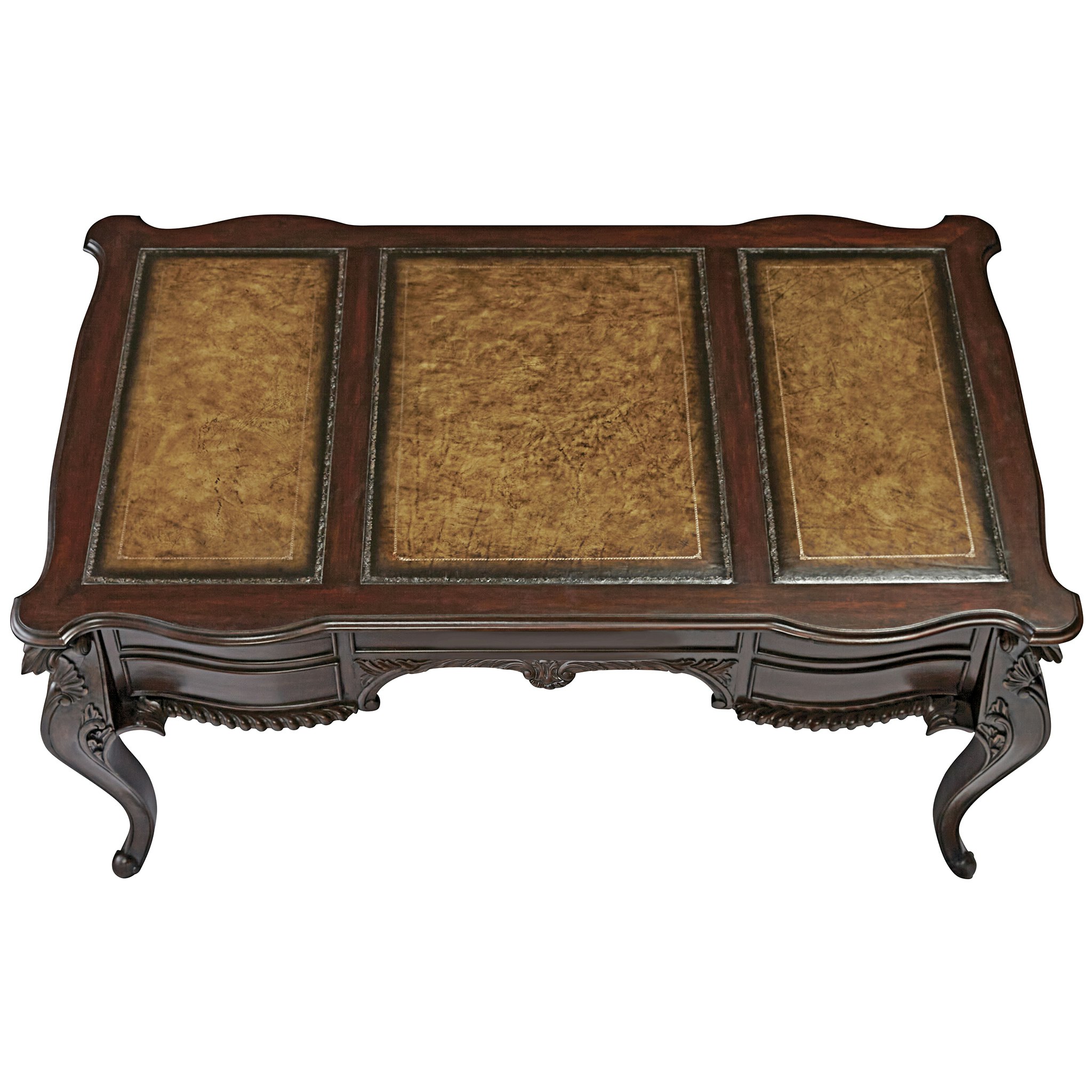 Toscano - Clemenceau Partners Writing Desk in Cherry, Mahogany