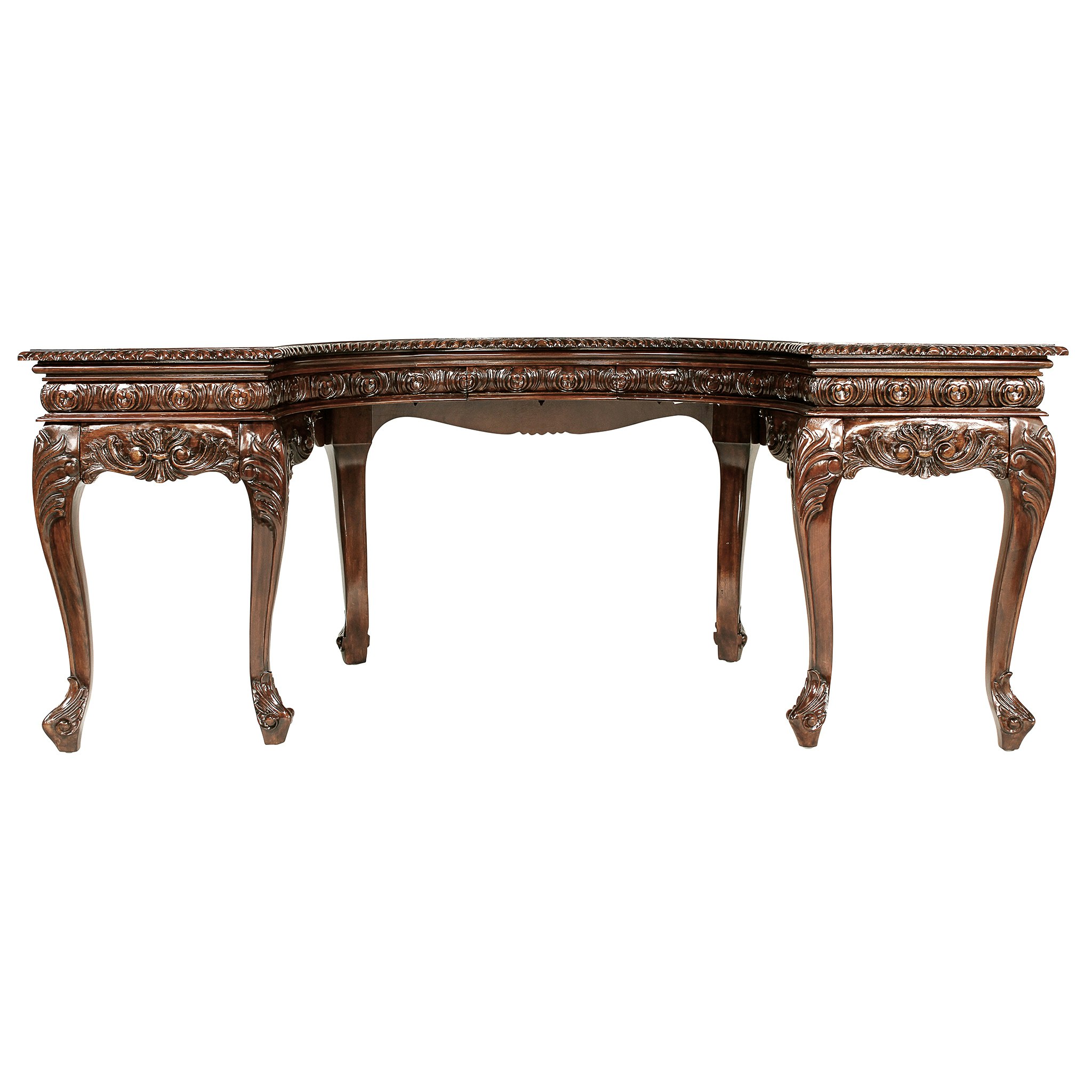 Toscano - La Voute Grande Crescent Executive Desk in Cherry, Mahogany