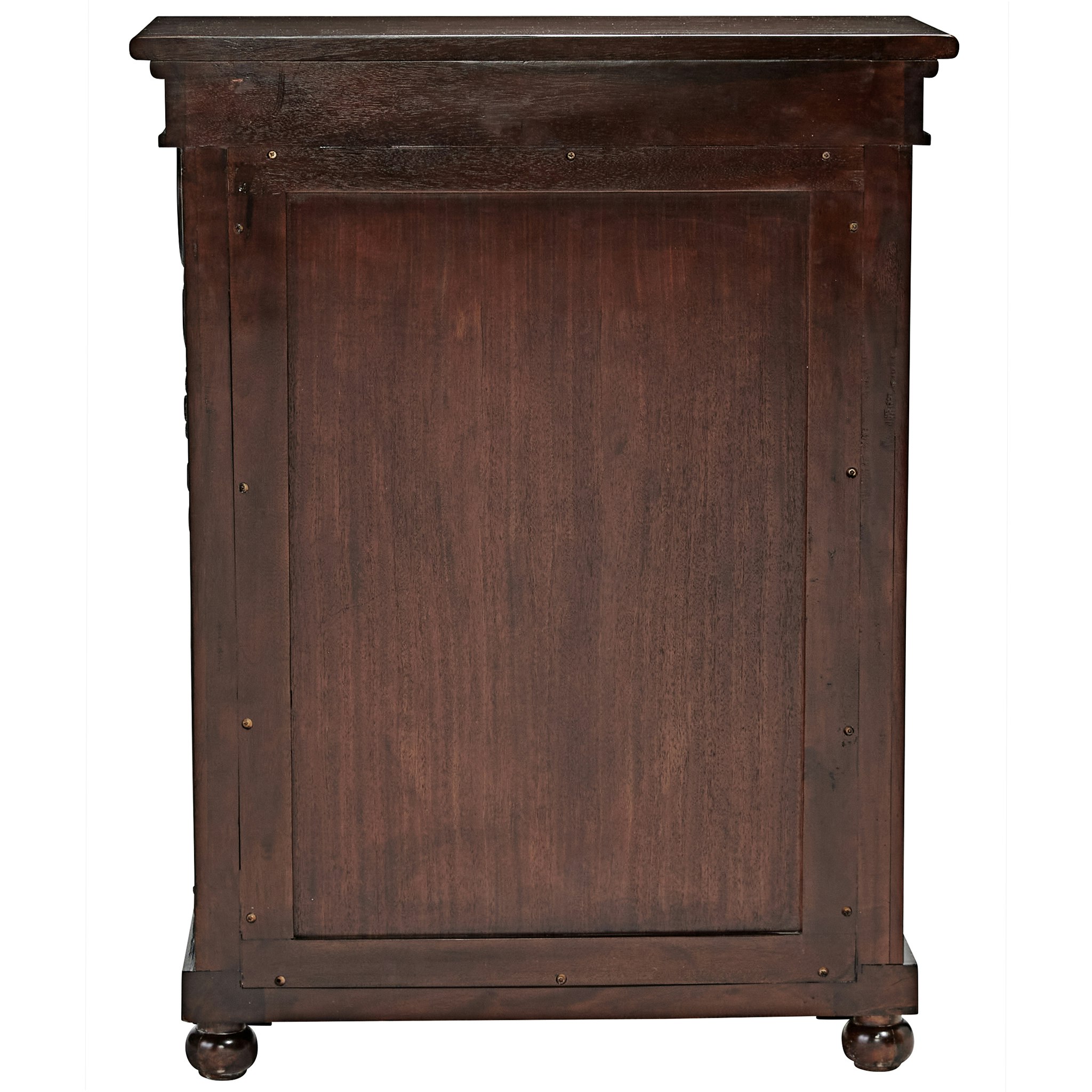 Toscano - George IV 3-Shelf Bookcase in Cherry, Mahogany