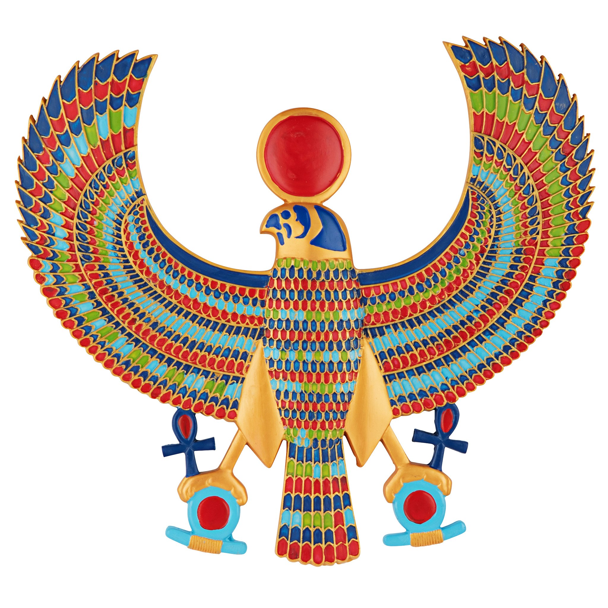 Toscano - Horus Egyptian Falcon God Wall Plaque