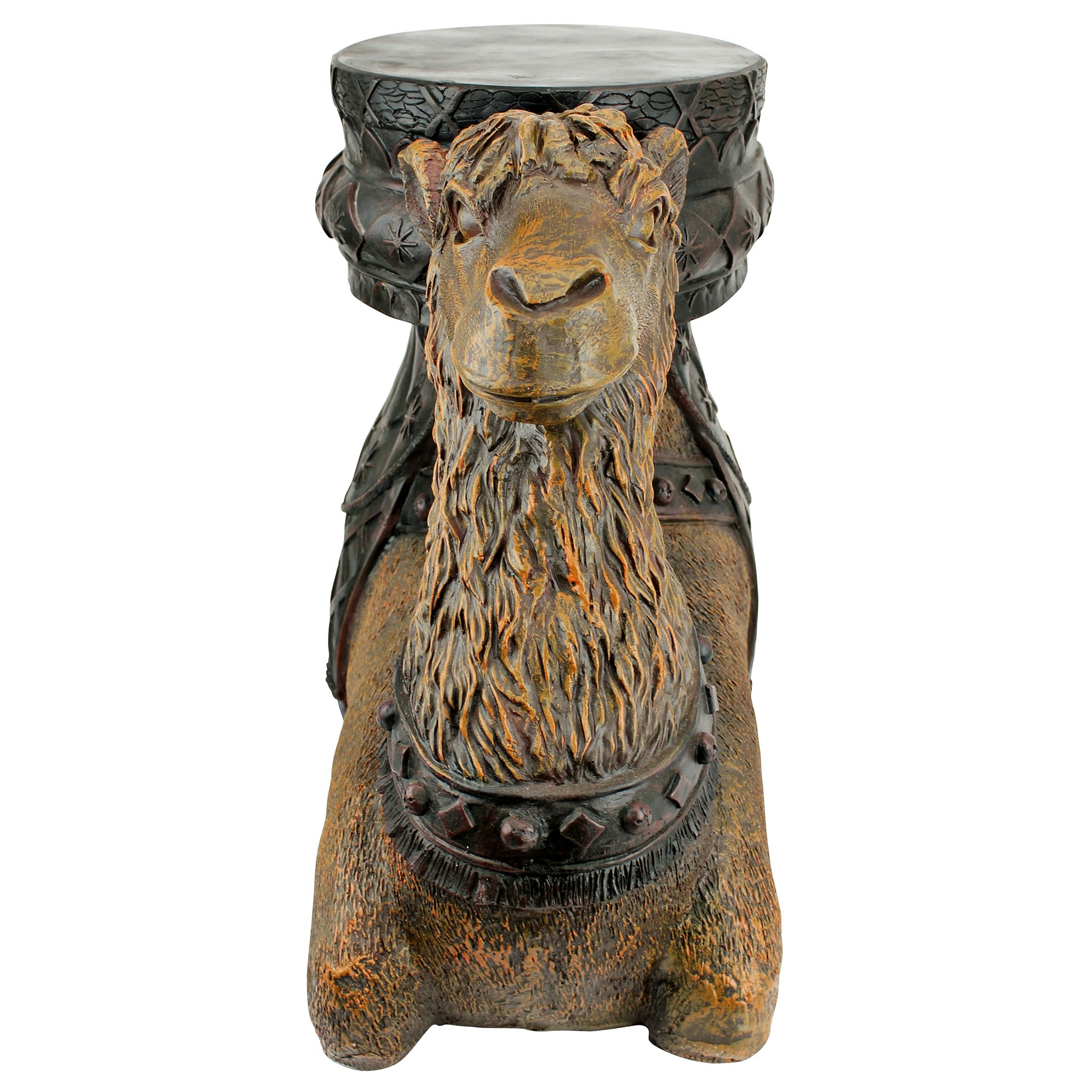 Toscano - The Kasbah Camel Sculptural Side Table in Designer Resin