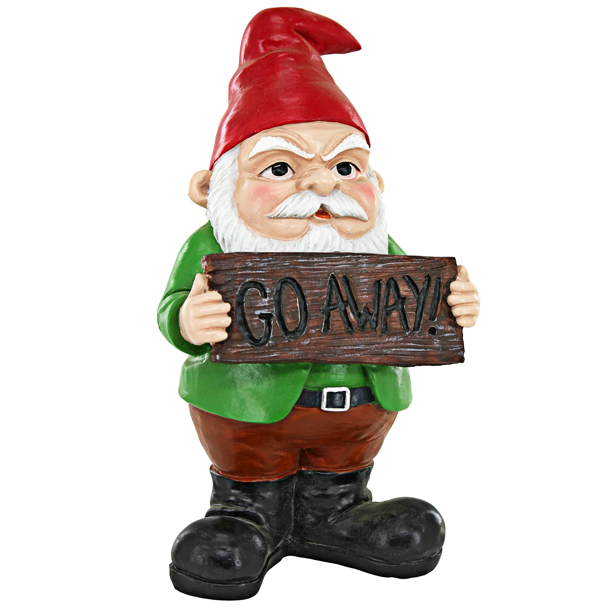 Toscano - Mr. Bad Attitude Unwelcoming Garden Gnome Statue