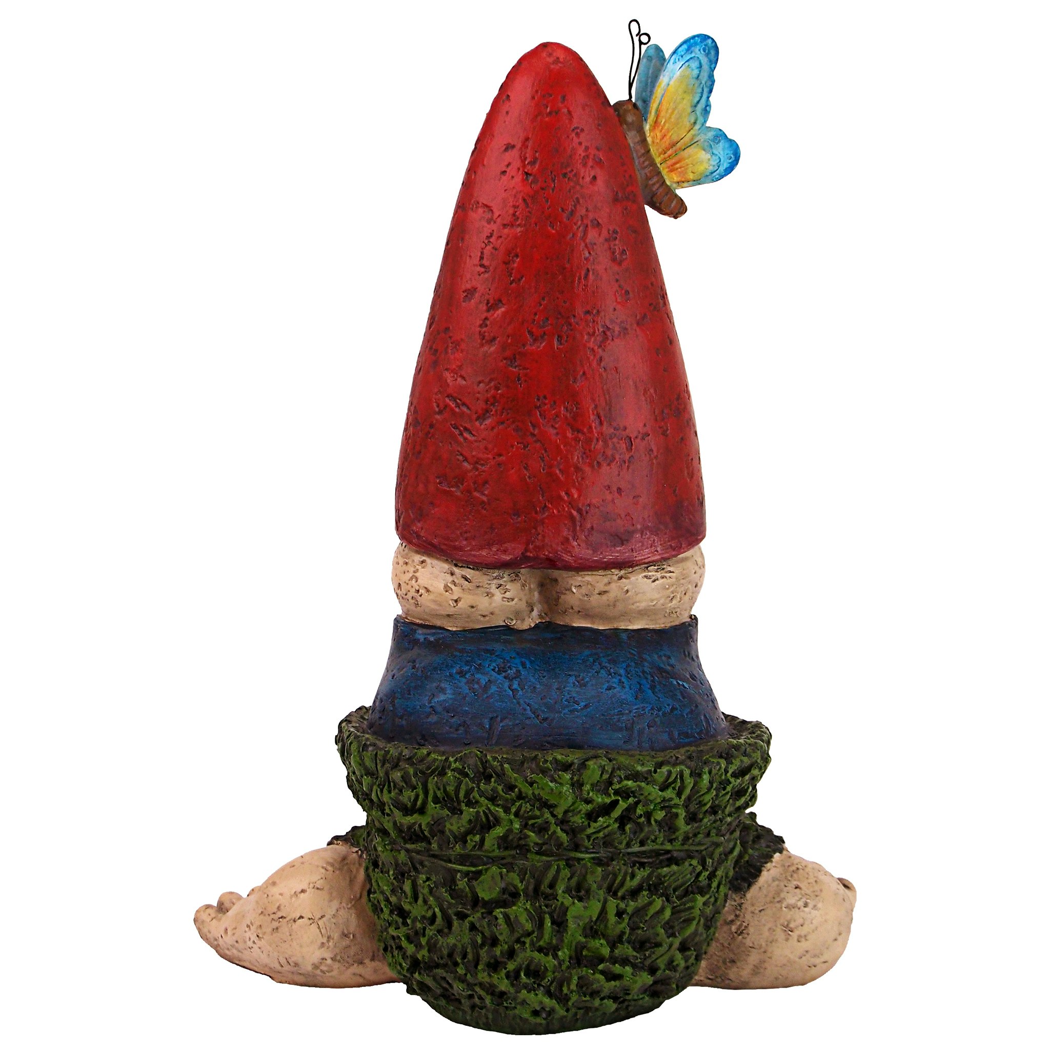 Toscano - Topsy-Turvy Theo Garden Gnome Statue