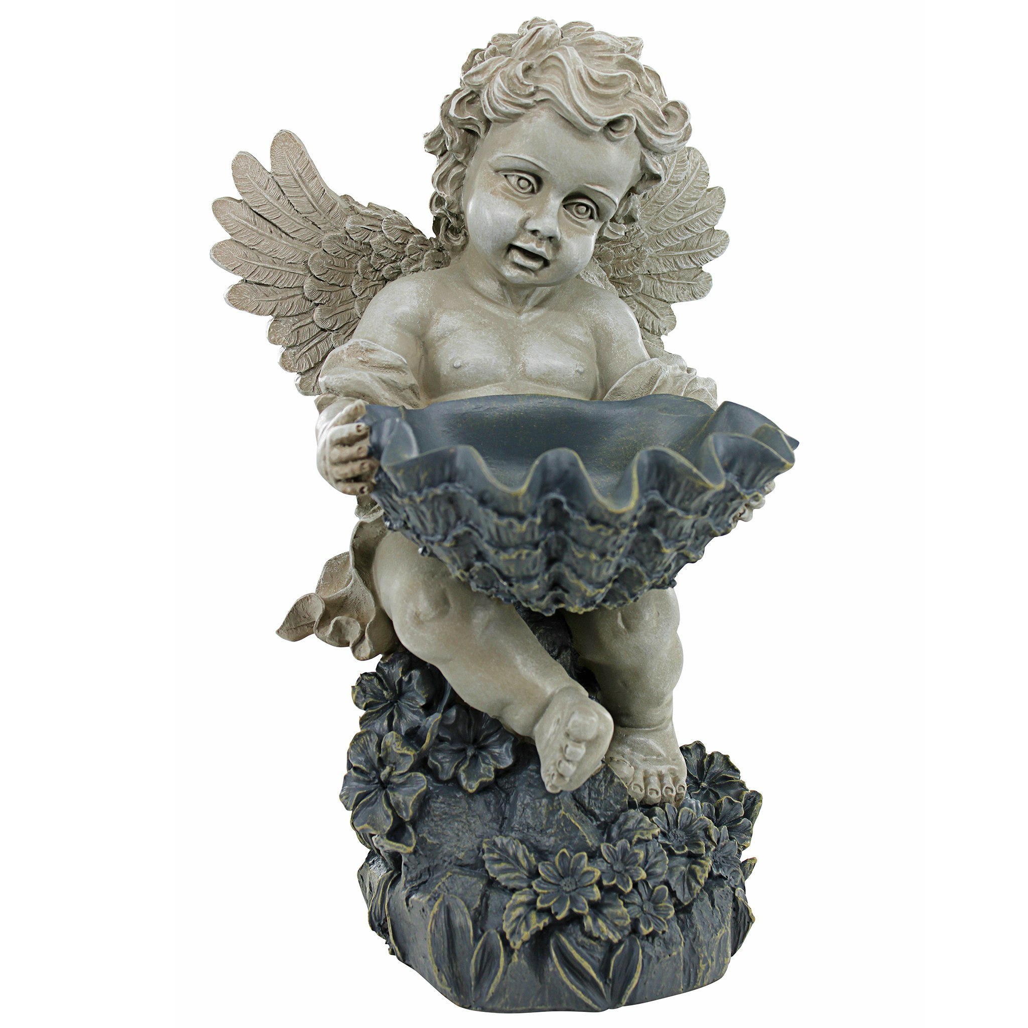 Toscano - Heavenly Offering Cherub Garden Statue