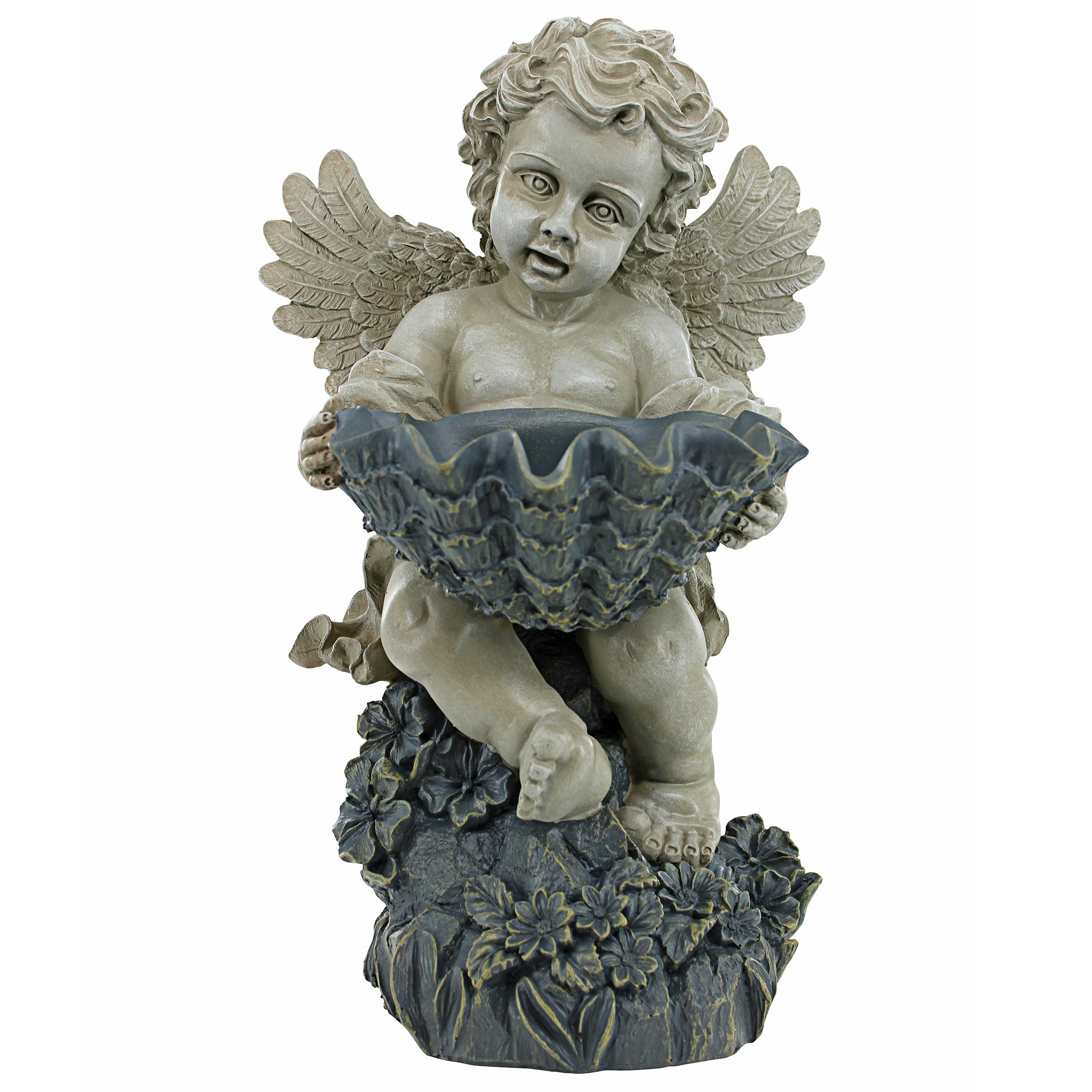 Toscano - Heavenly Offering Cherub Garden Statue