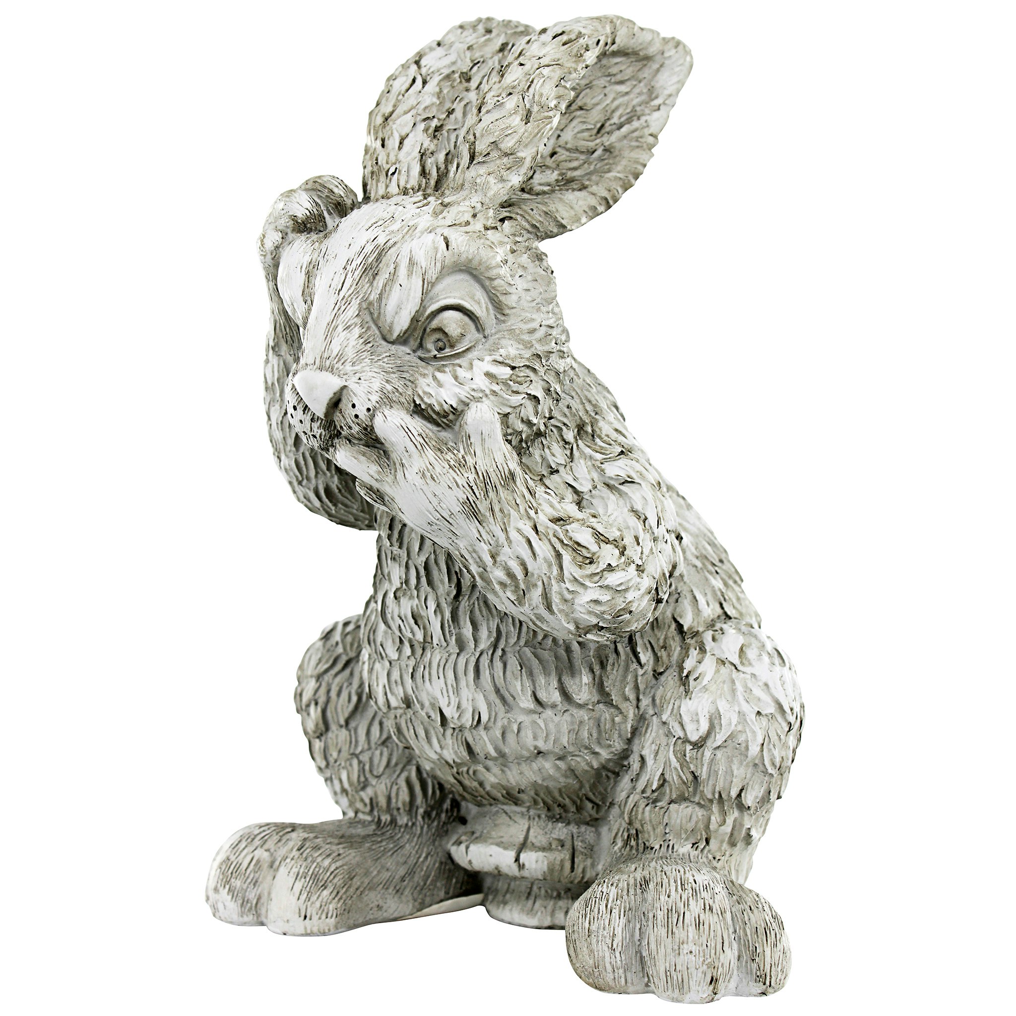 Toscano - Clem the Confused Bunny Rabbit Garden Statue