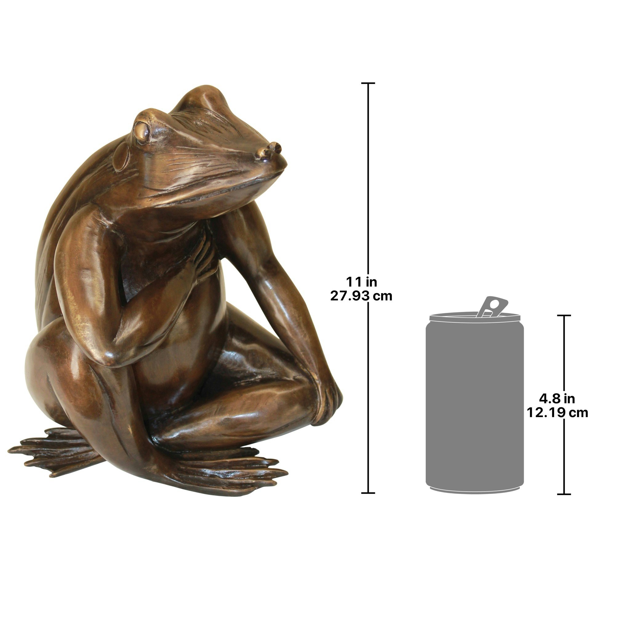 Toscano - Forever in my Heart Frog Garden Statue