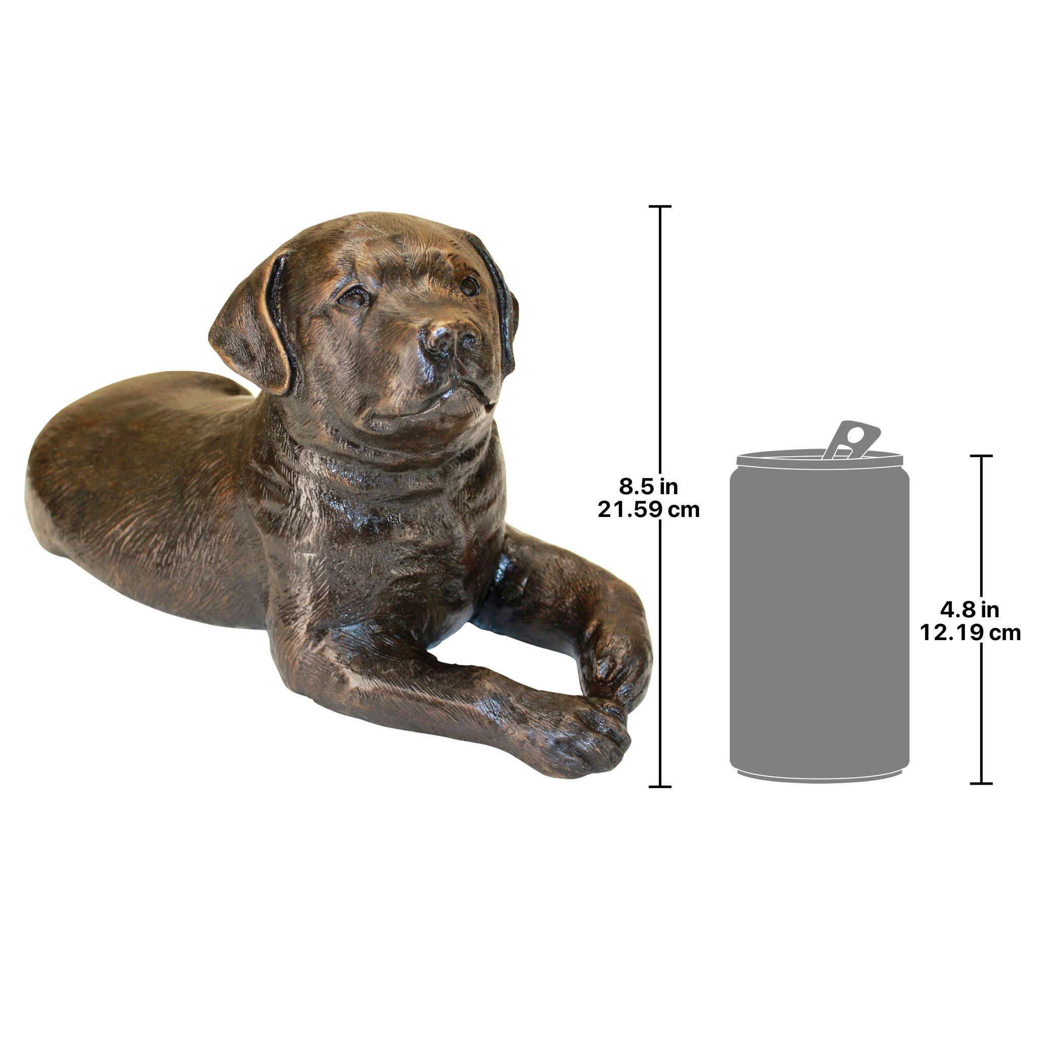 Toscano - Labrador Puppy Dog Garden Statue