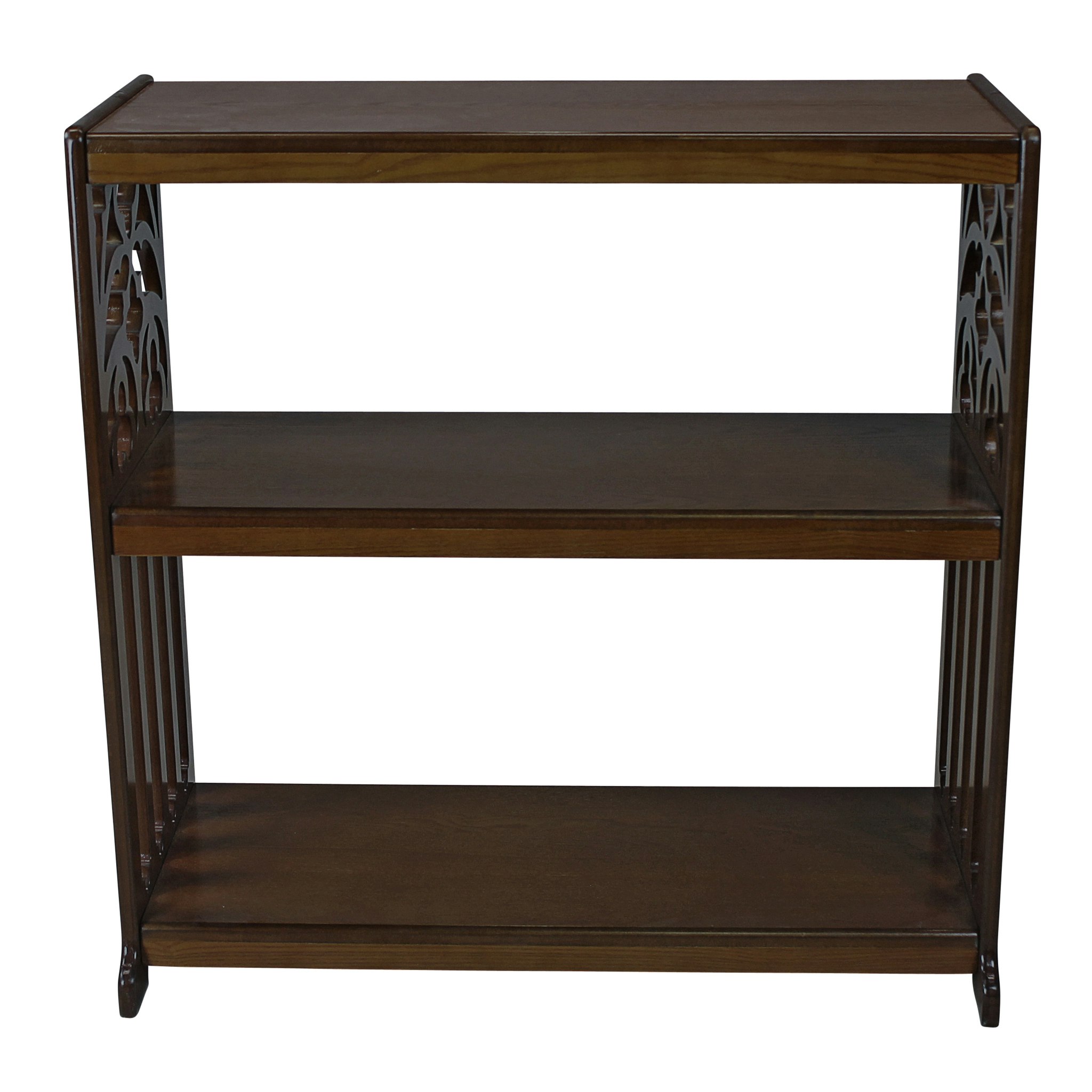 Toscano - Saint Thomas Aquinas Gothic Bookshelf in Cherry, Wood