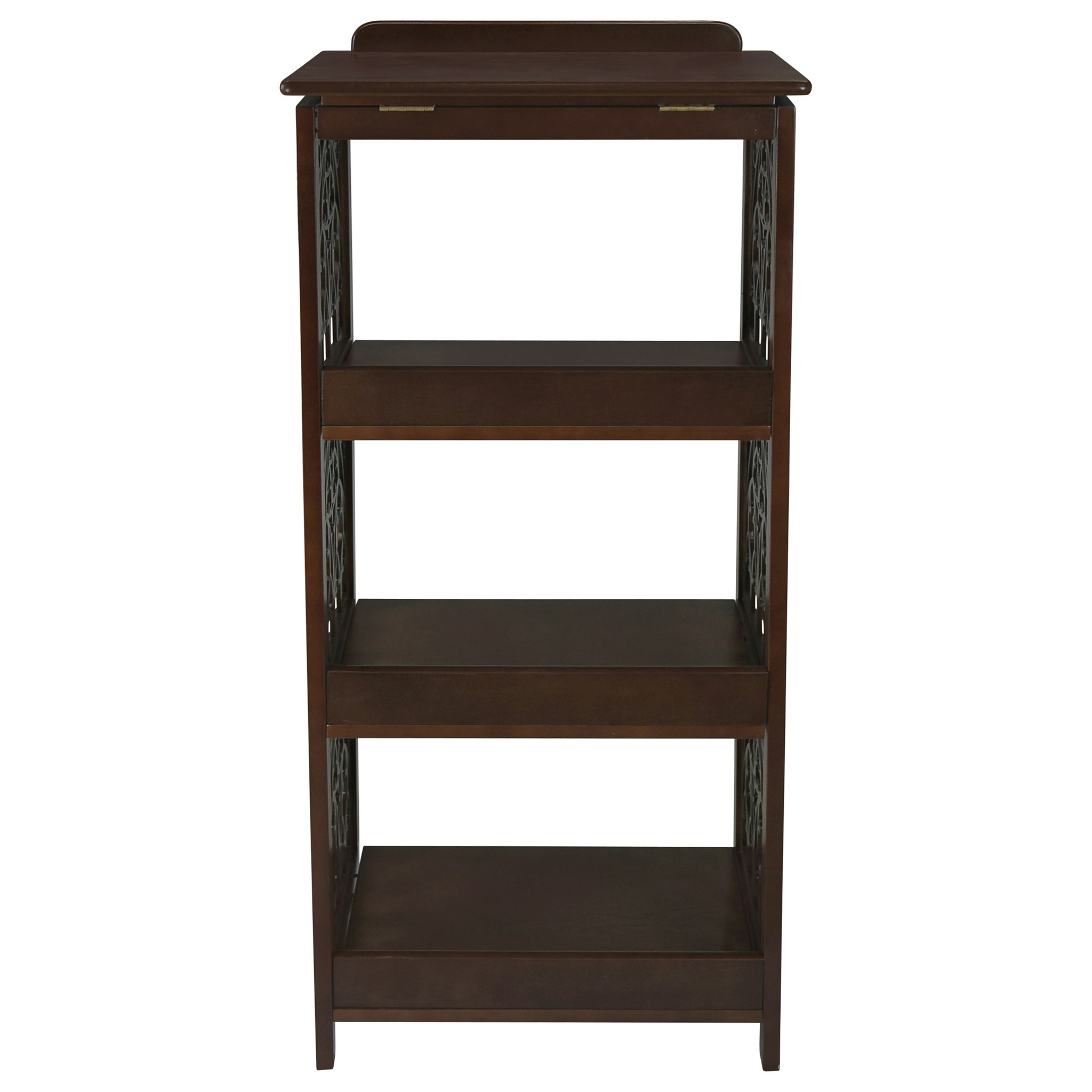 Toscano - Saint Thomas Aquinas Gothic Bookcase in Walnut, Wood