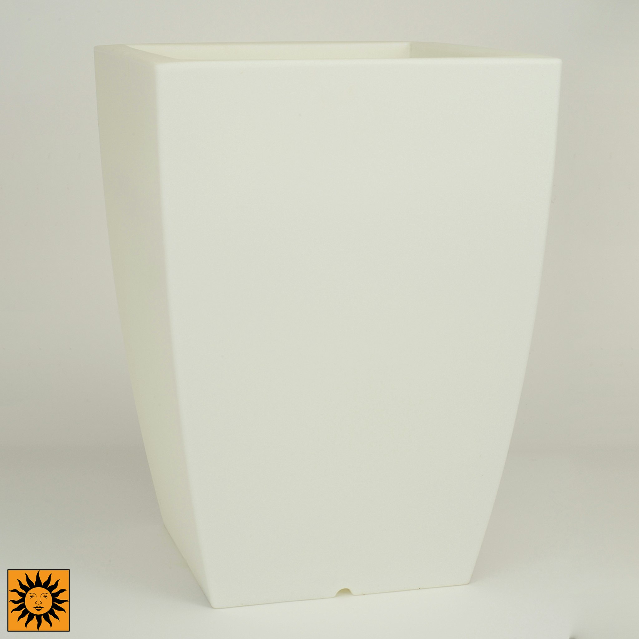 Toscano Glow in the Dark 12" Planter Urn - White