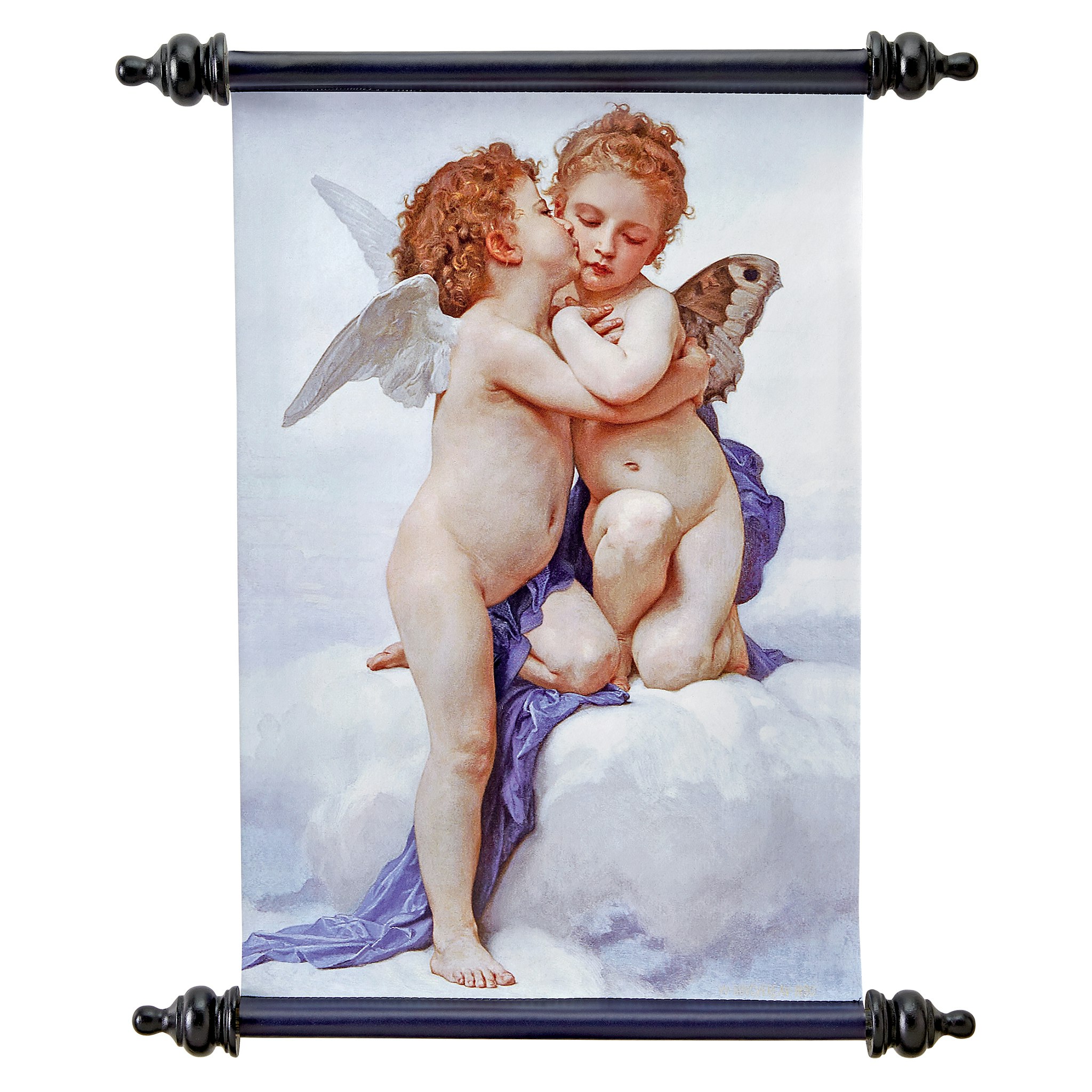 Toscano - Cupid Psyche The First Kiss Wall Scroll