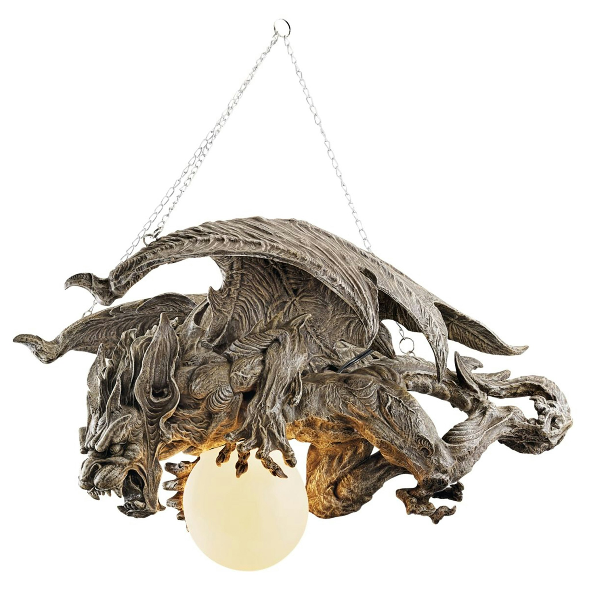 Toscano - Nightfall Sculptural Gargoyle Chandelier