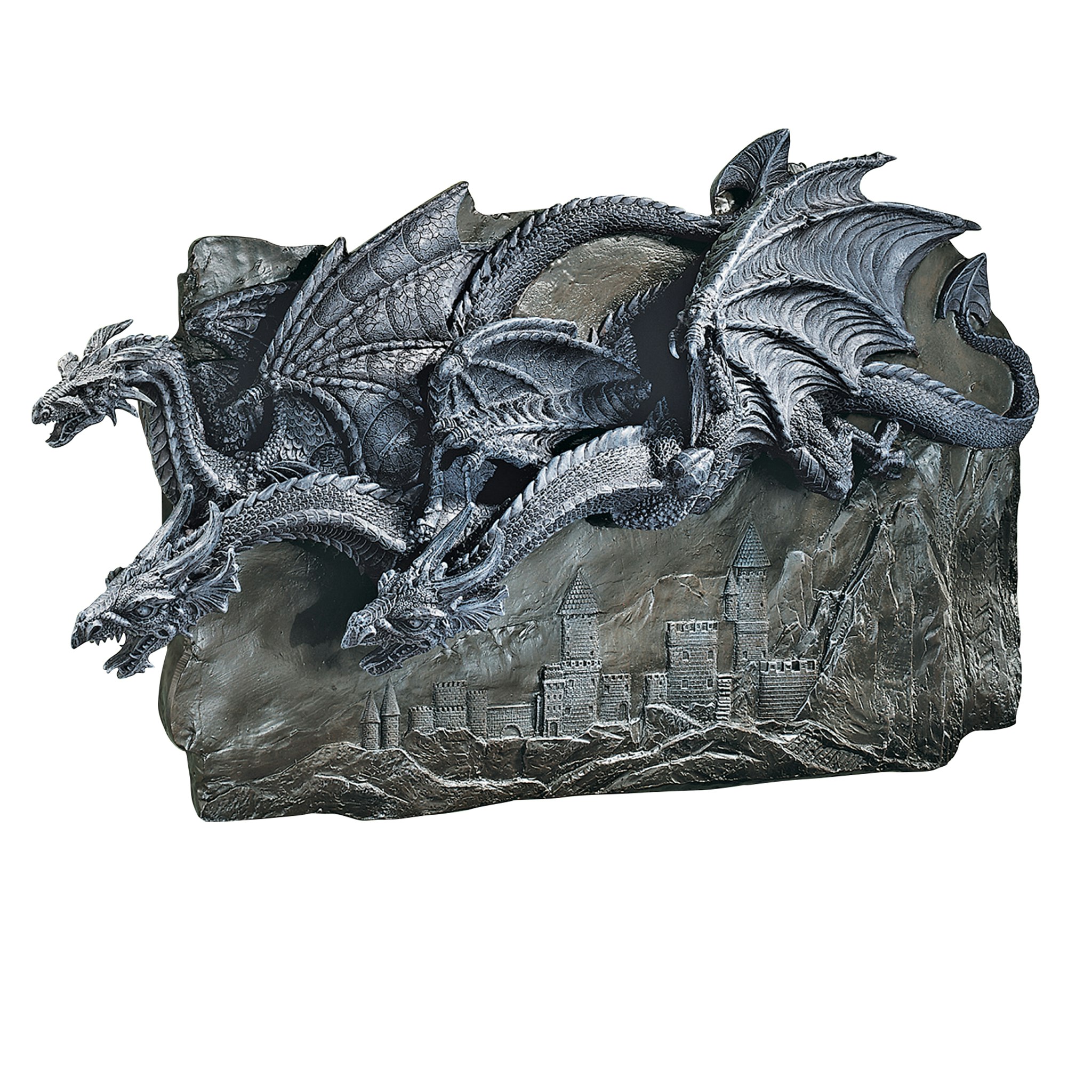 Toscano - Morgoth Castle Dragons Wall Sculpture