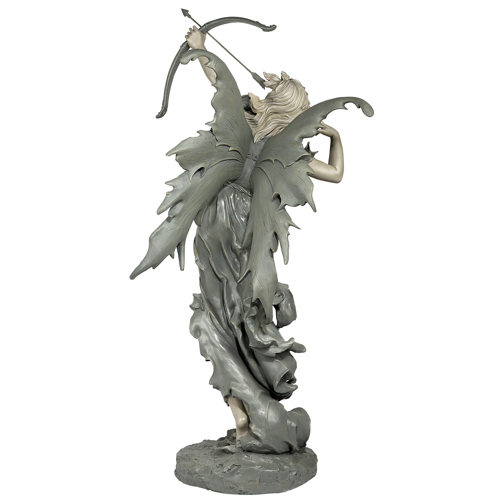 Toscano Rhiannon the Archer Garden Fairy Statue - Large