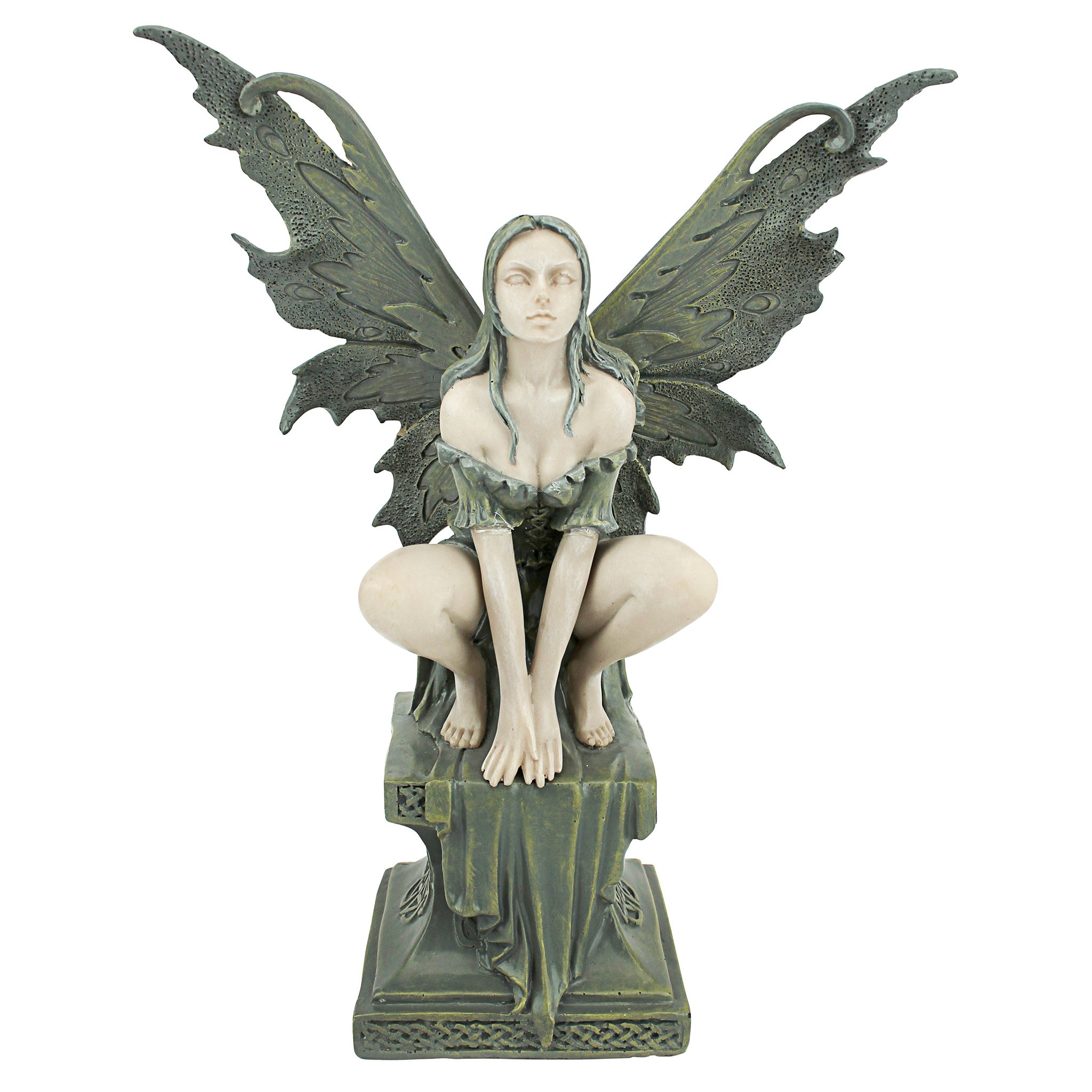 Toscano Celtic Fairy Perilous Perch Garden Statue - Medium