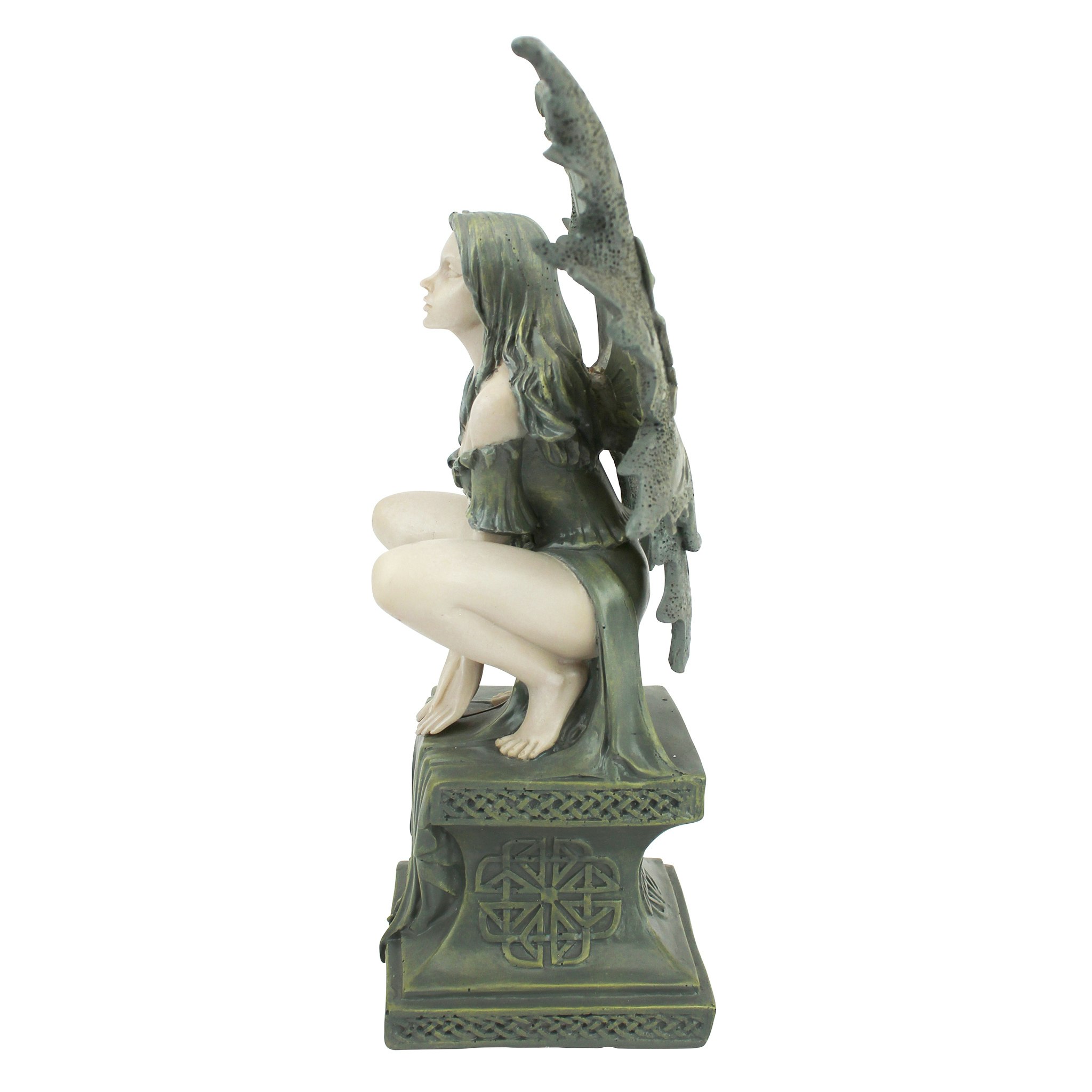 Toscano Celtic Fairy Perilous Perch Garden Statue - Medium