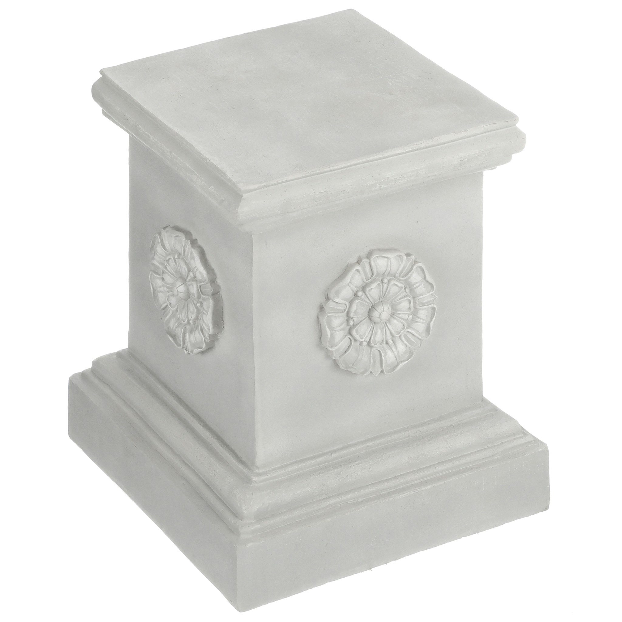 Toscano English Rosette Garden Sculptural Plinth - Grande