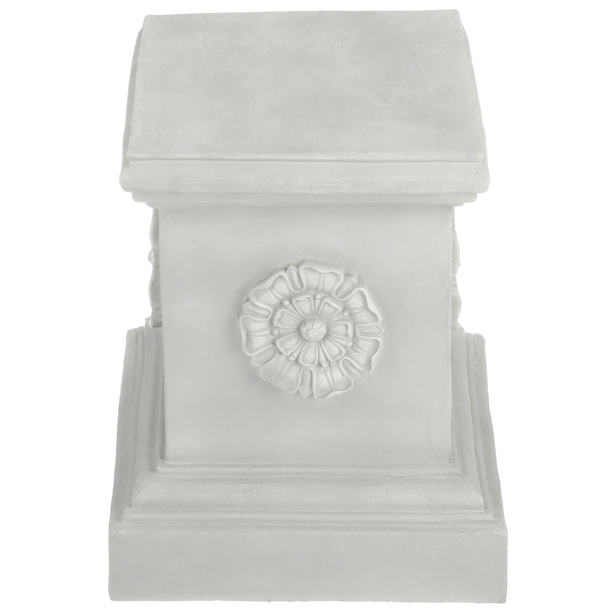 Toscano English Rosette Garden Sculptural Plinth - Grande