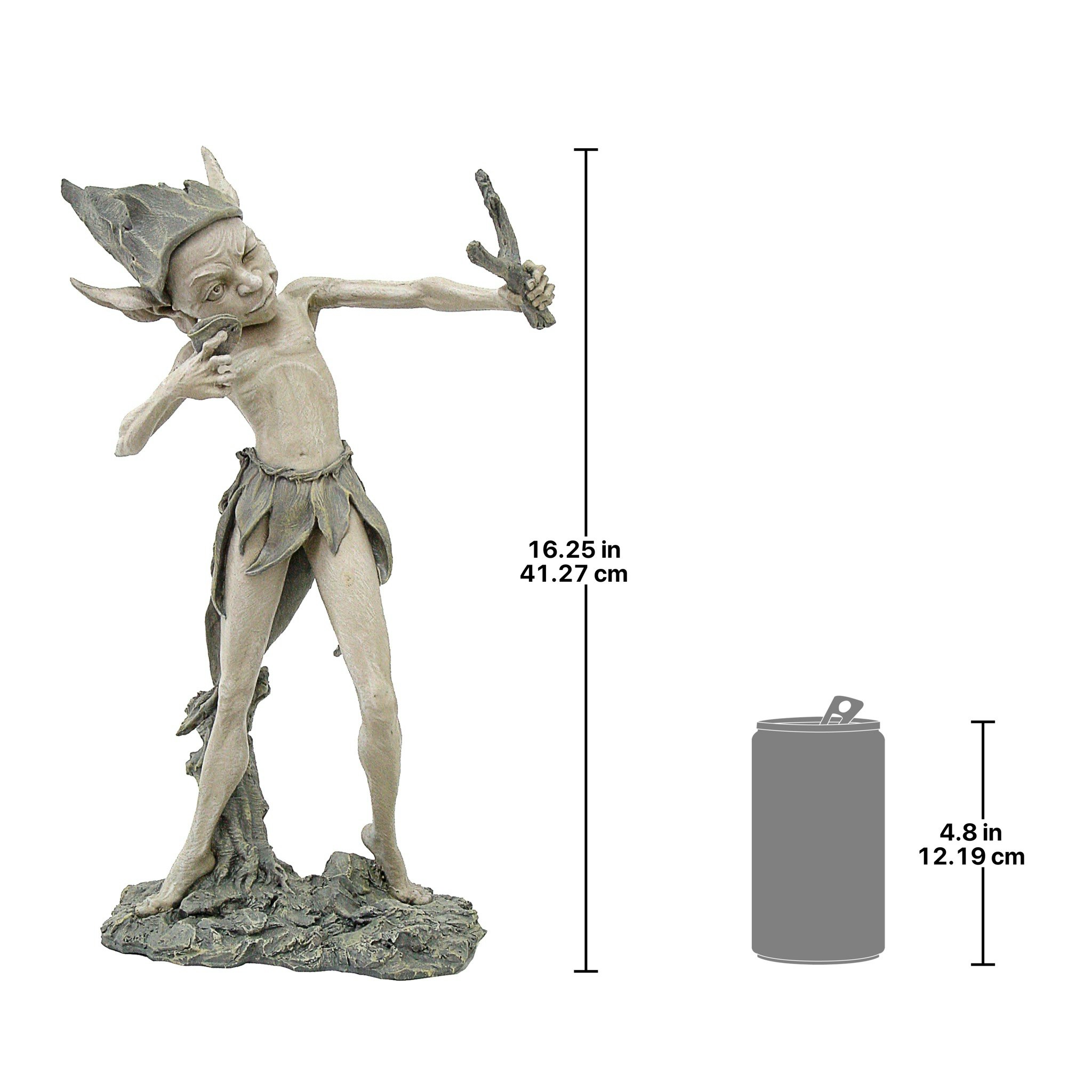 Toscano - Sling Pixie Garden Statue