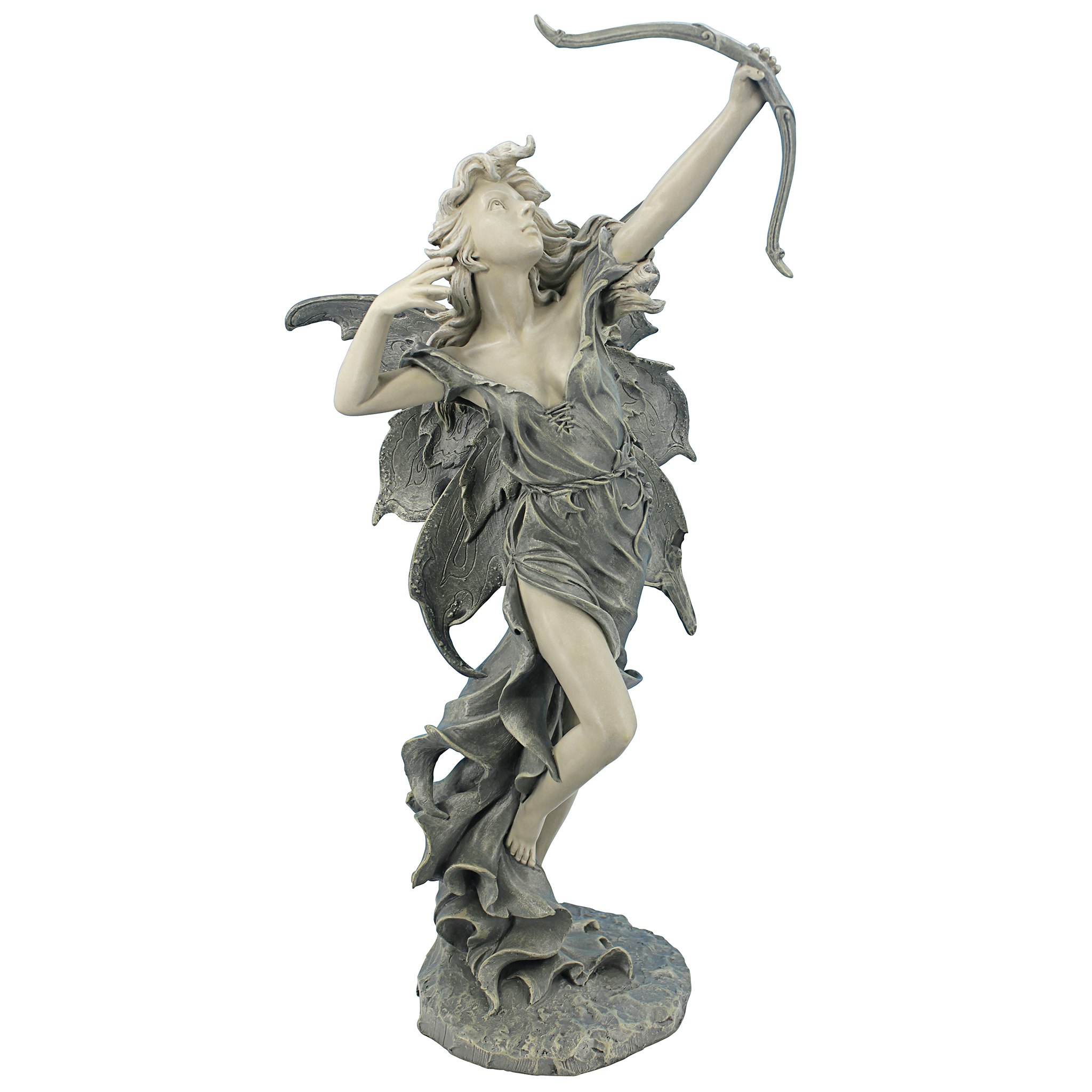 Toscano - Rhiannon the Archer Garden Fairy Statue