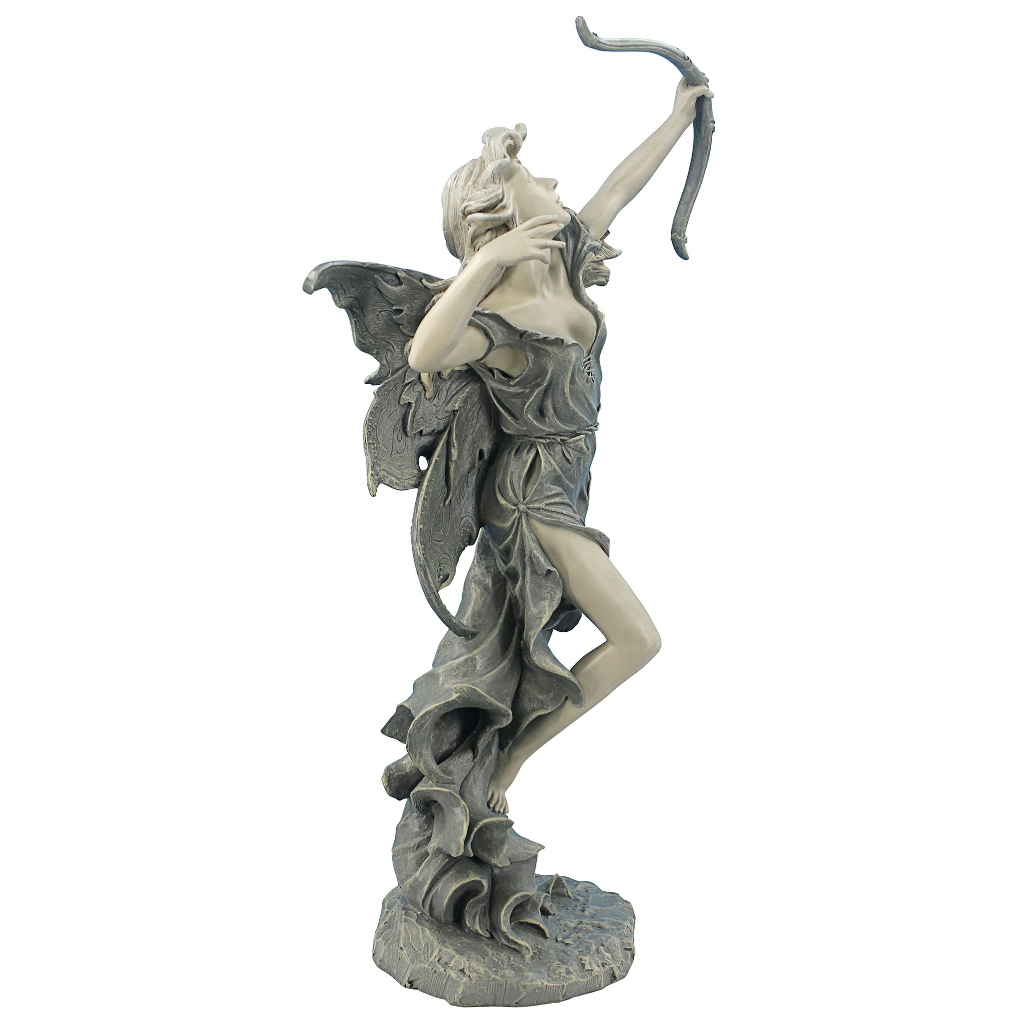 Toscano Rhiannon the Archer Garden Fairy Statue - Medium