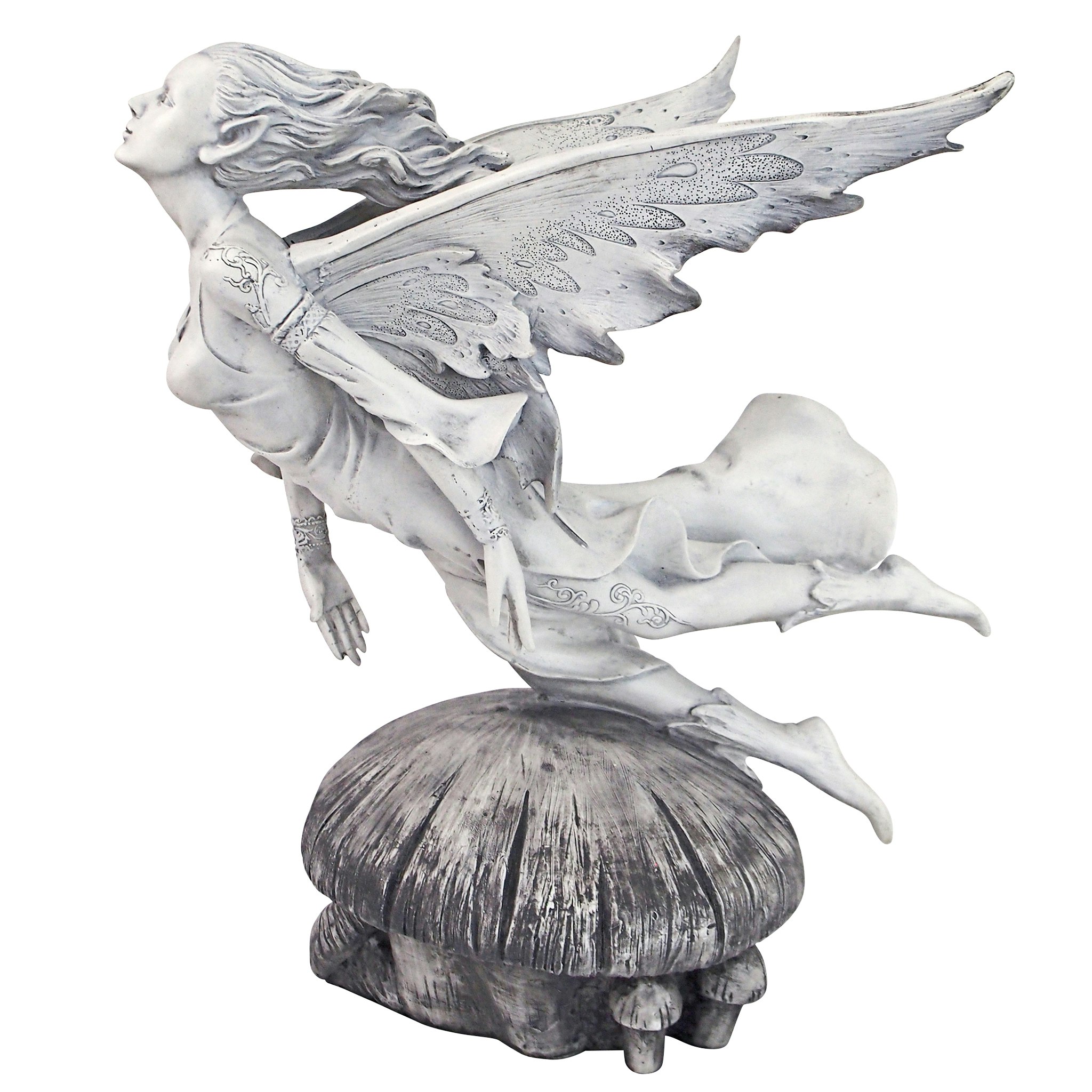 Toscano - Enchanted Flight of the Garden Fairy Statue