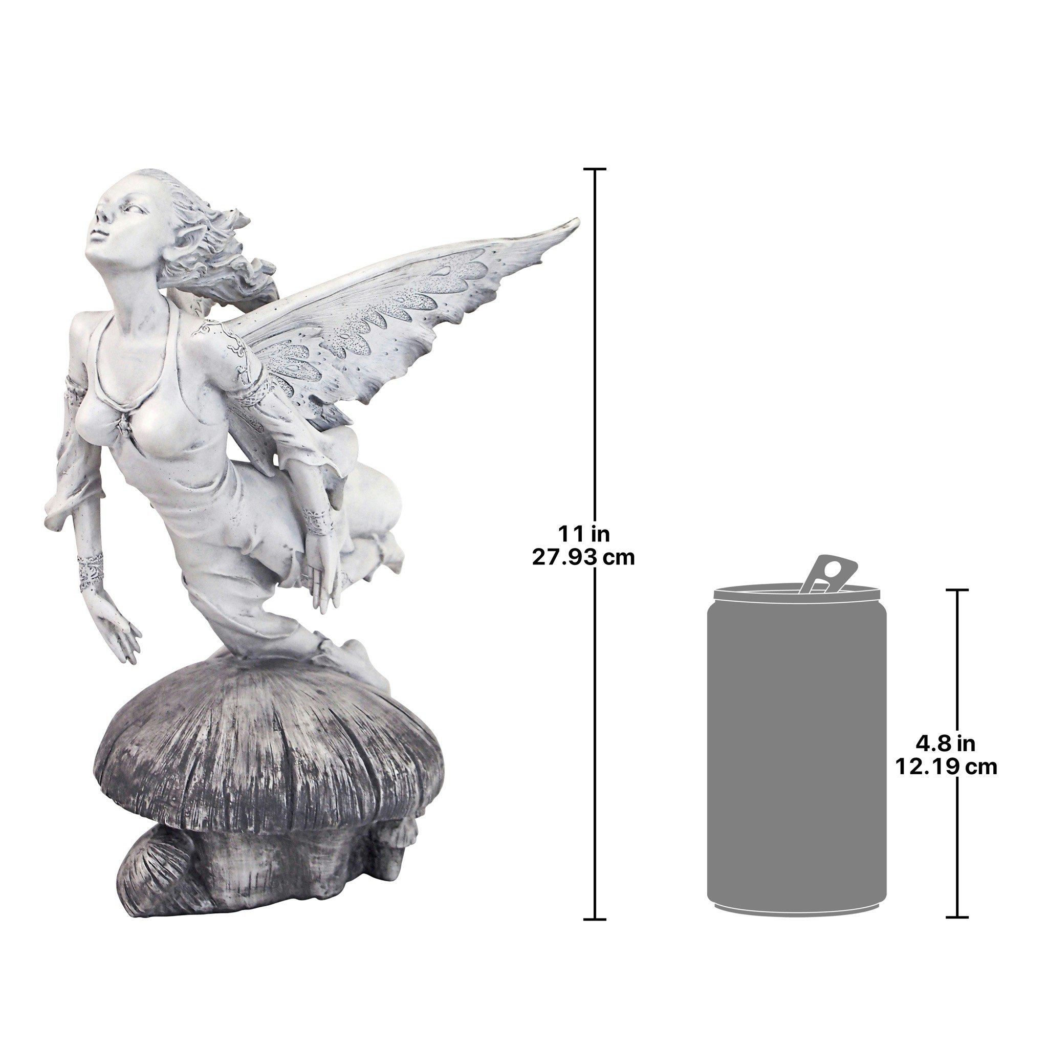 Toscano - Enchanted Flight of the Garden Fairy Statue