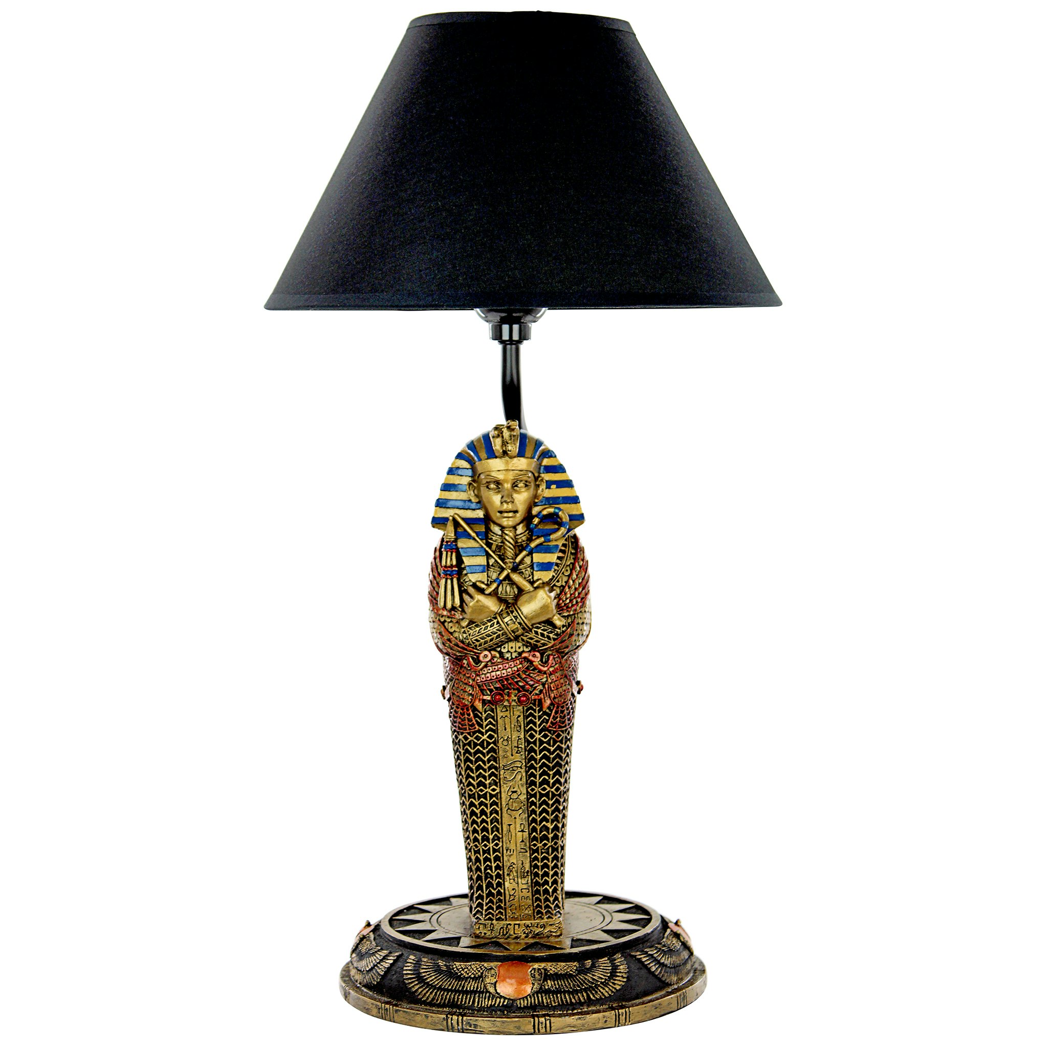 Toscano - Sarcophagus of King Tutankhamun Table Lamp in Designer Resin